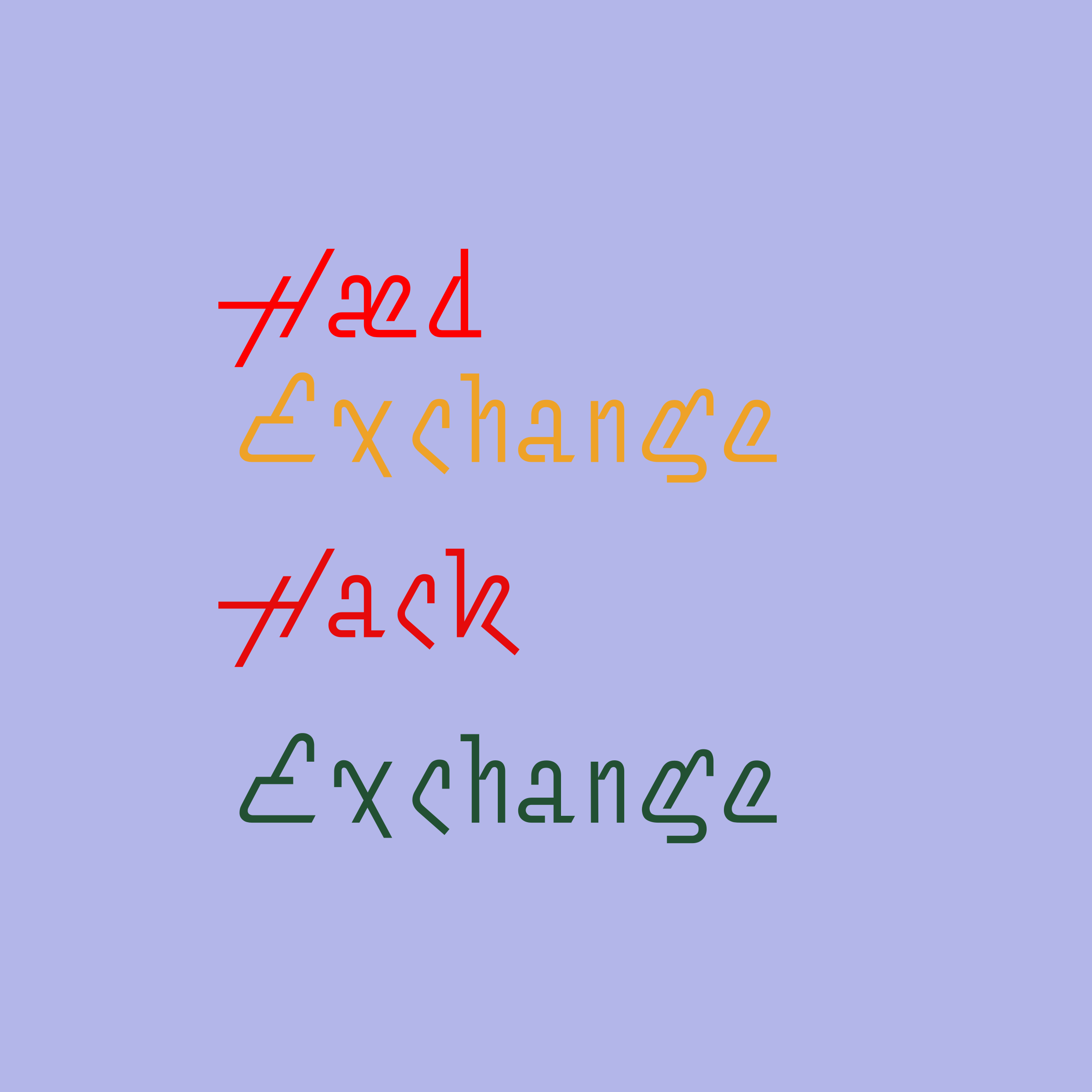 Company logo “Hæd Exchange Hack Exchange”