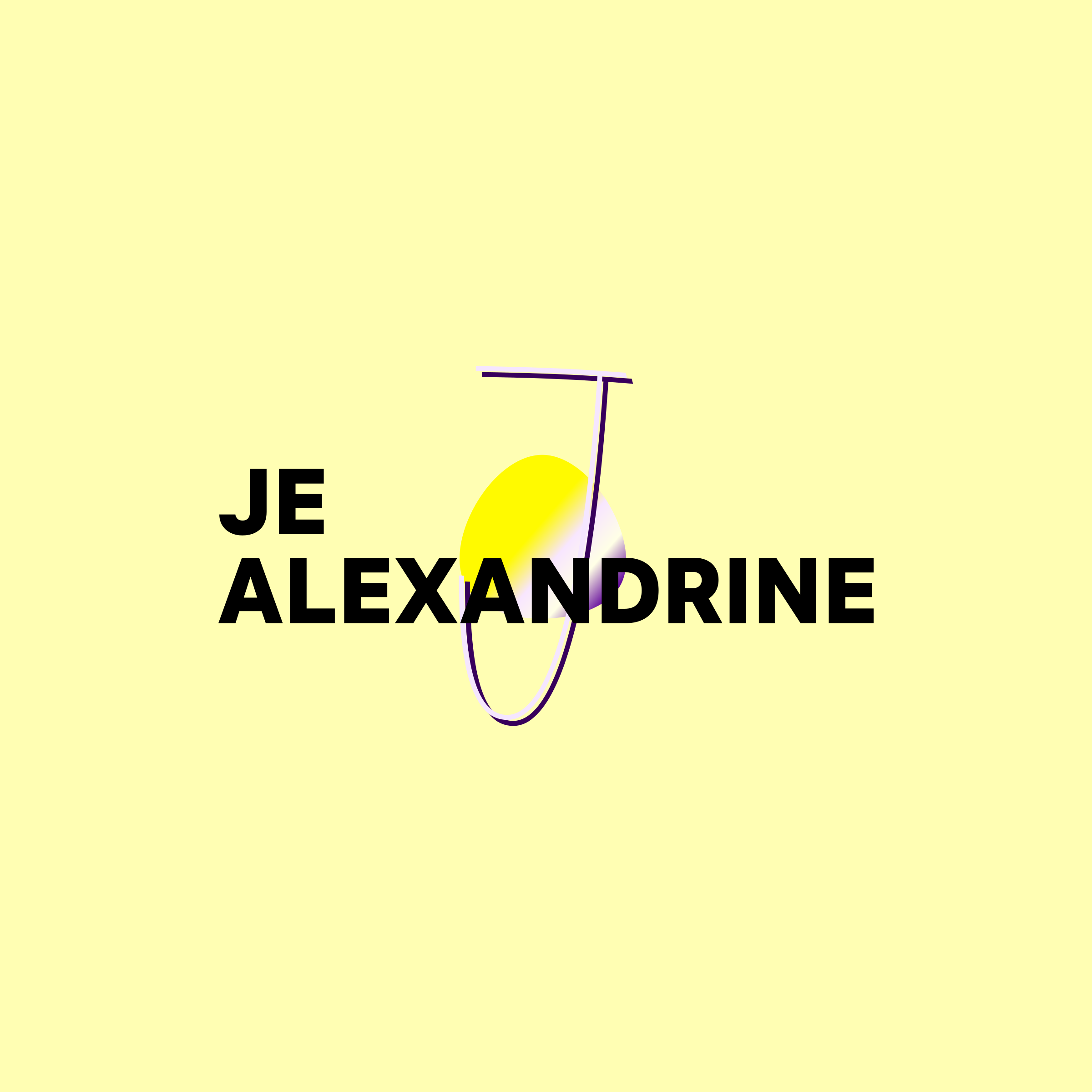 Company logo “Je Alexandrine”