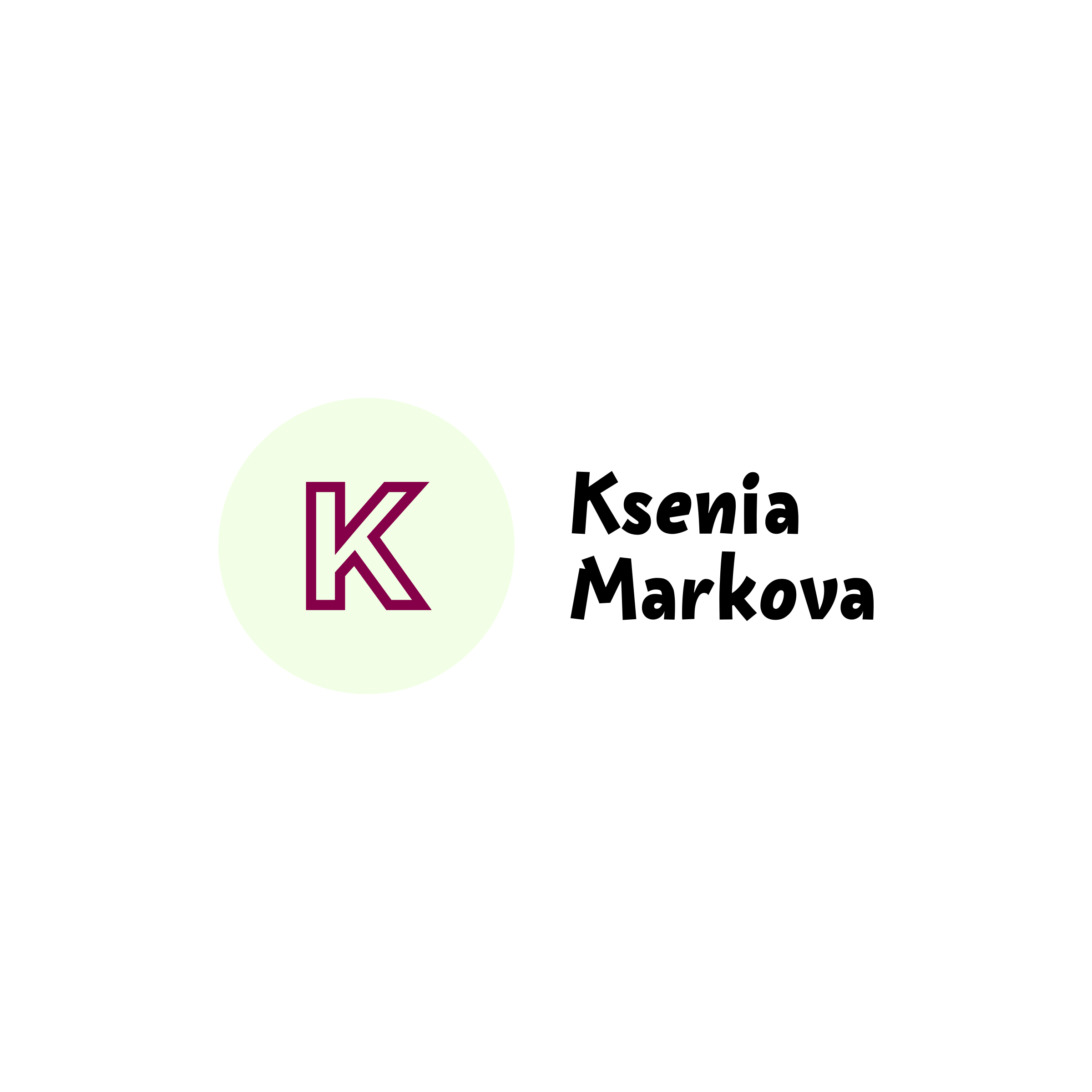 Company logo “Ksenia Markova”