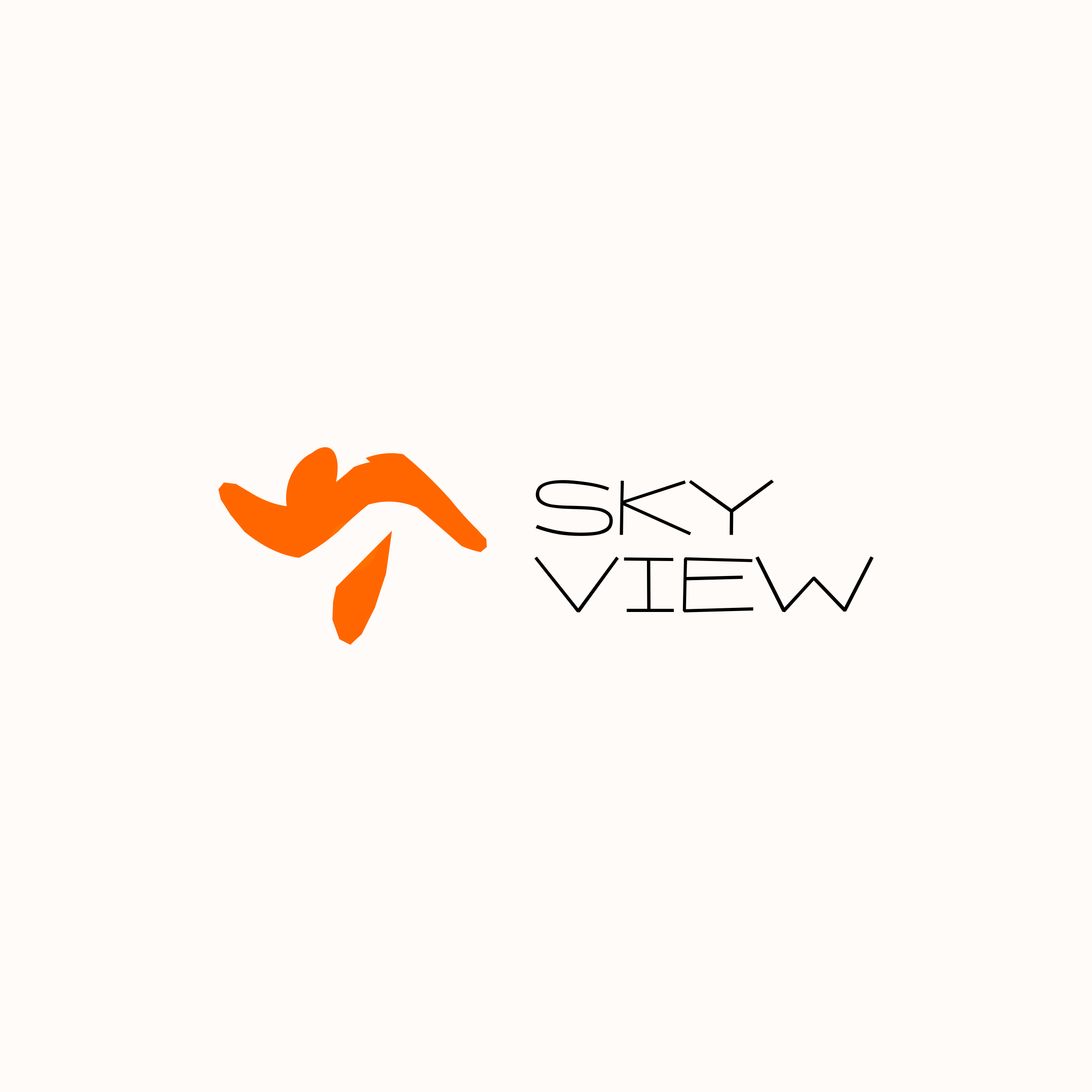 Company logo “Sky View”