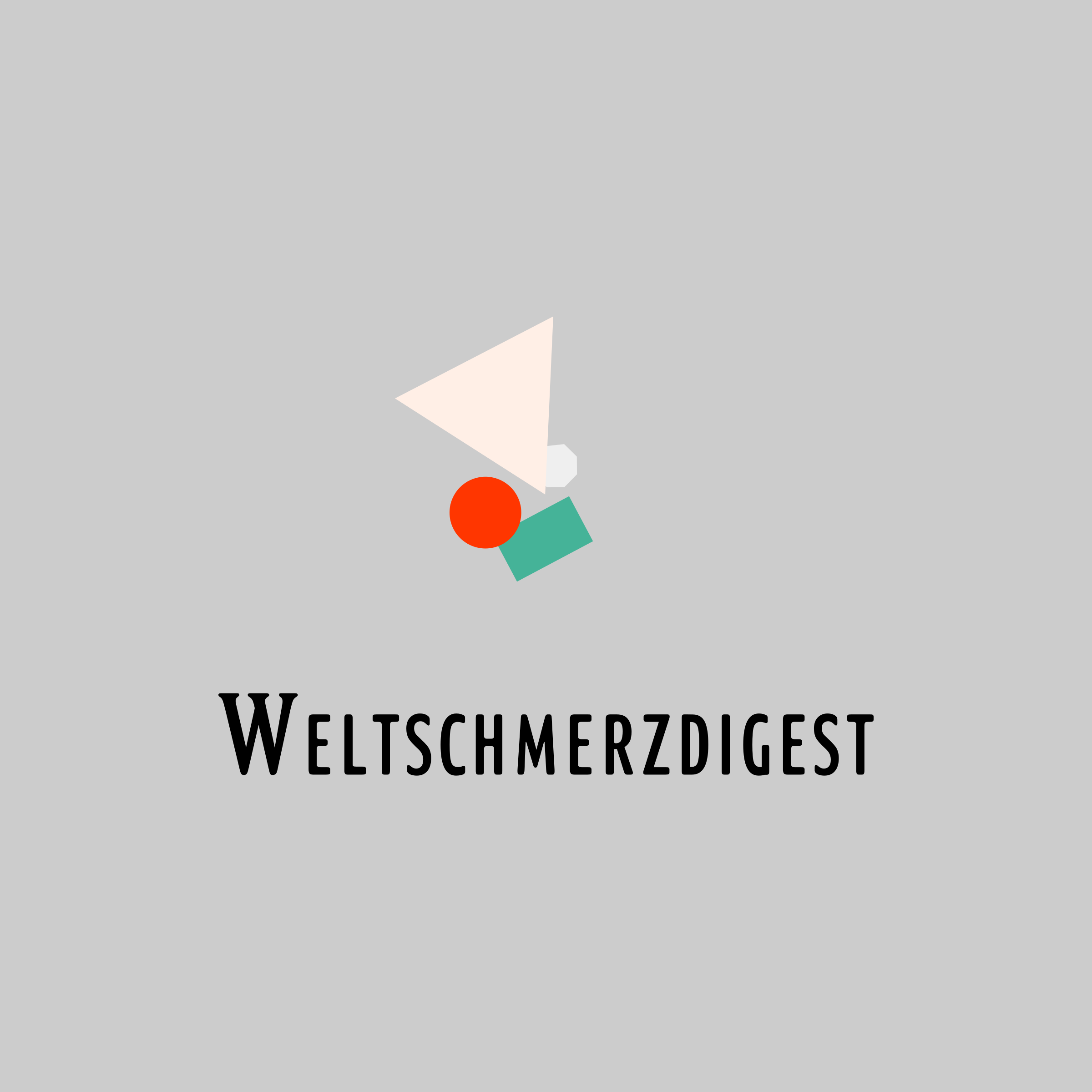 Логотип компании «Weltschmerzdigest»