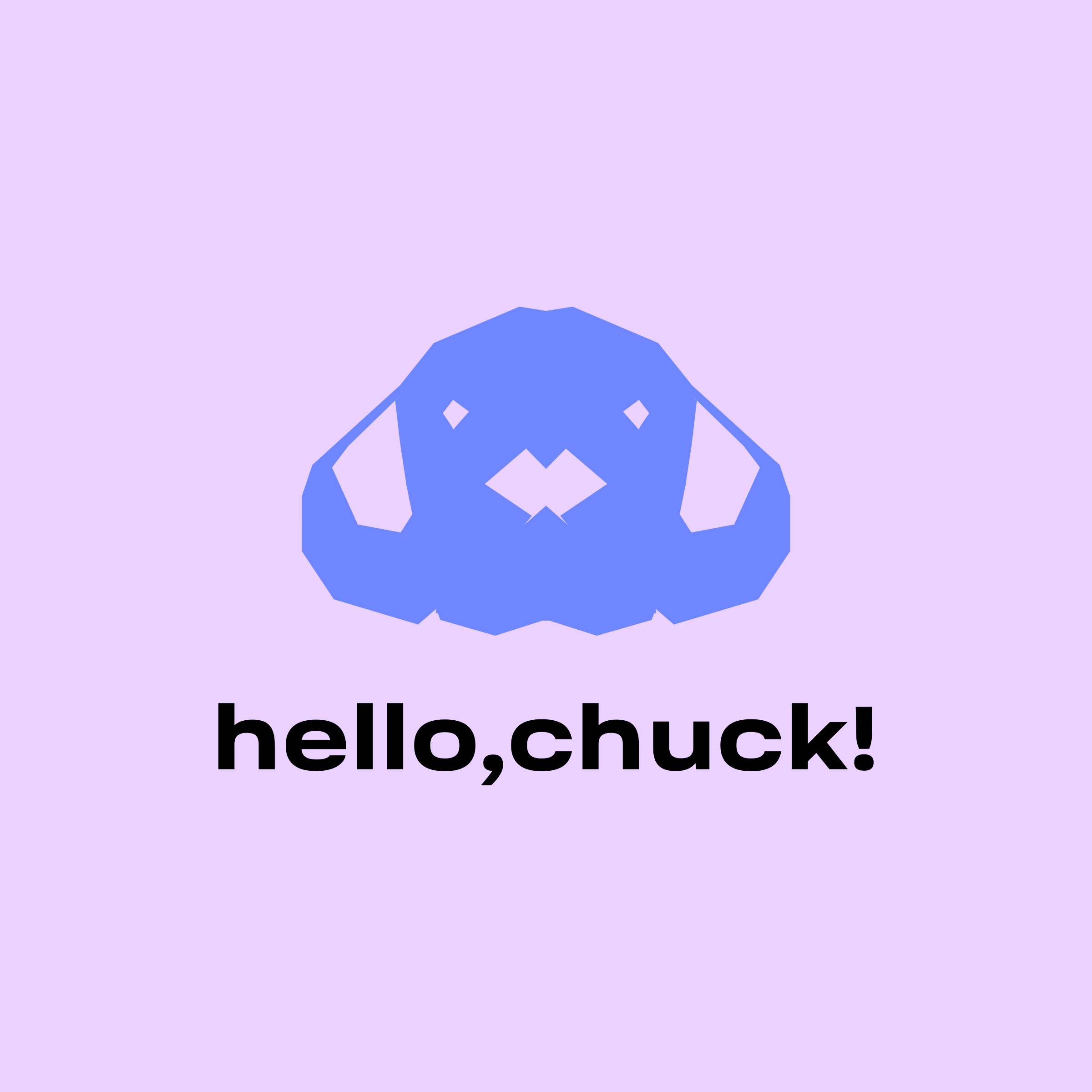 Company logo “hello,chuck!”