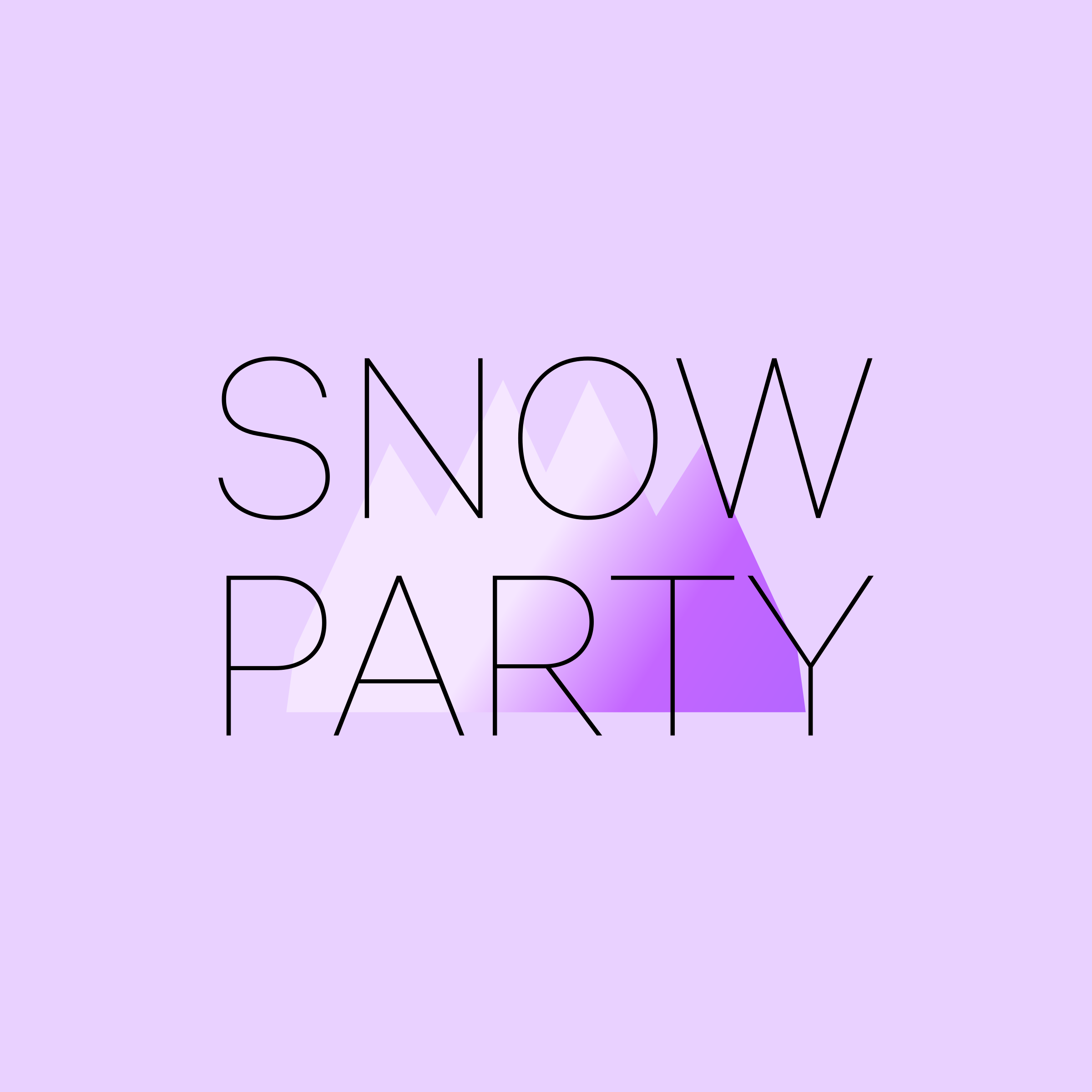 Company logo “Snow Party”