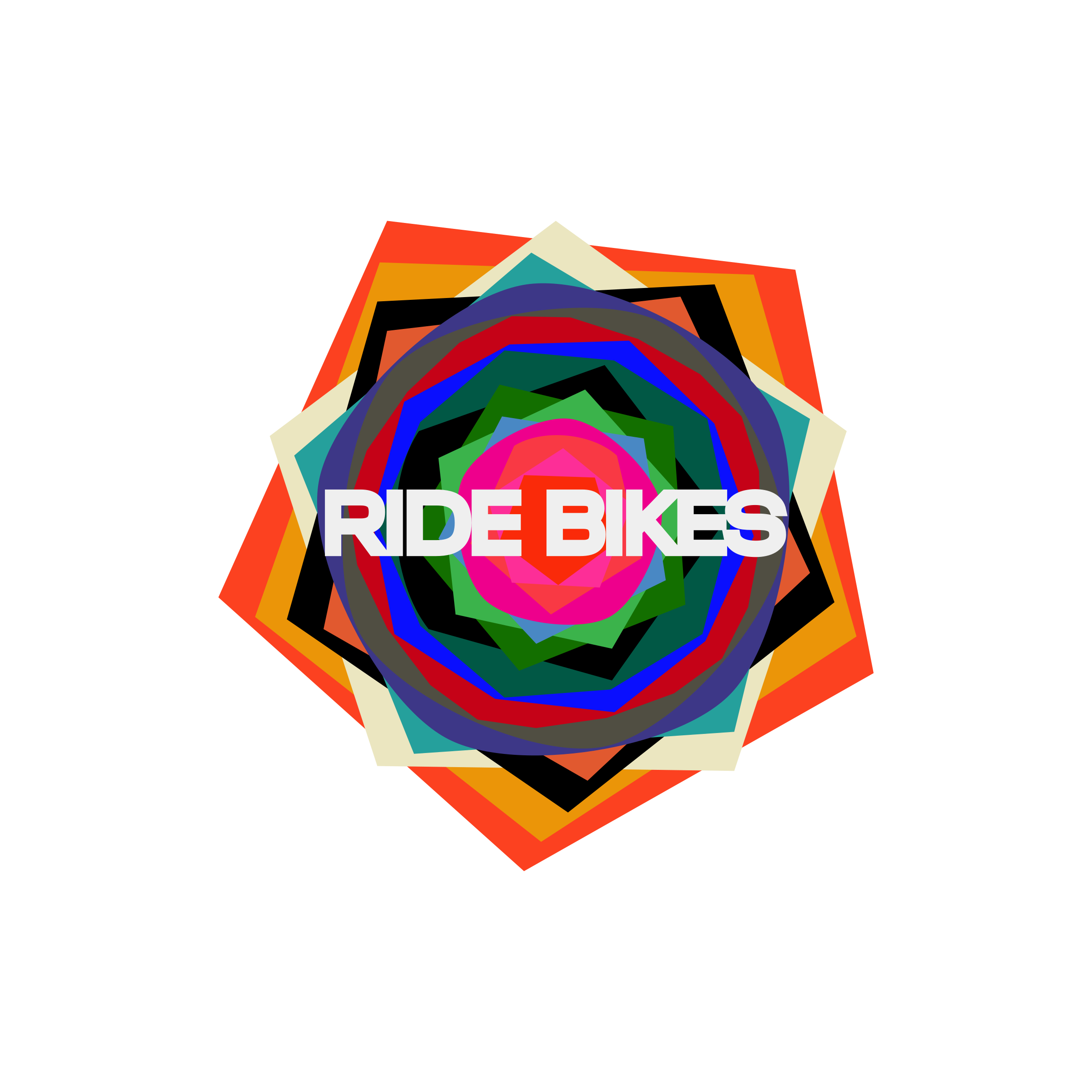 Company logo “Ride Bikes”