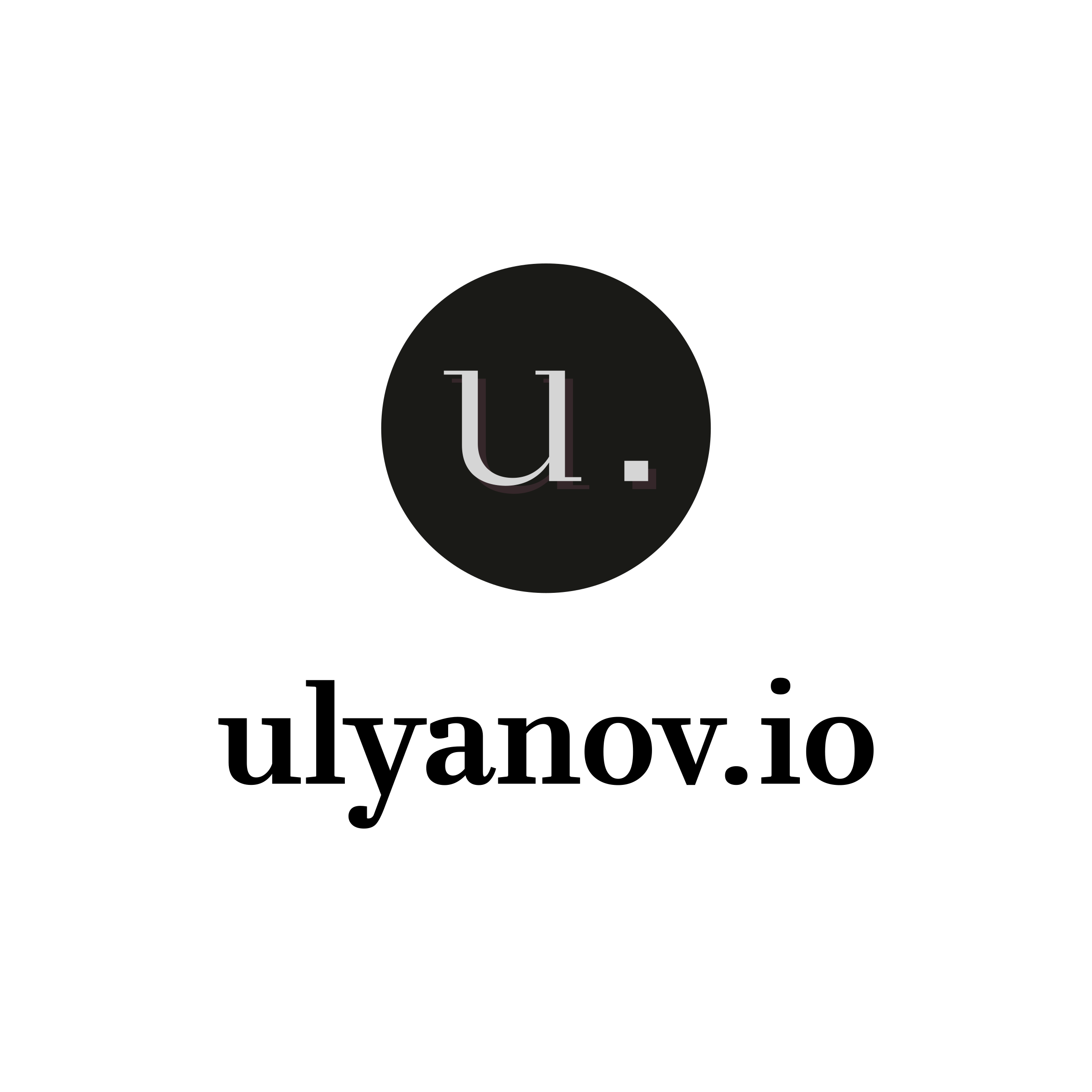 Company logo «ulyanov.io»