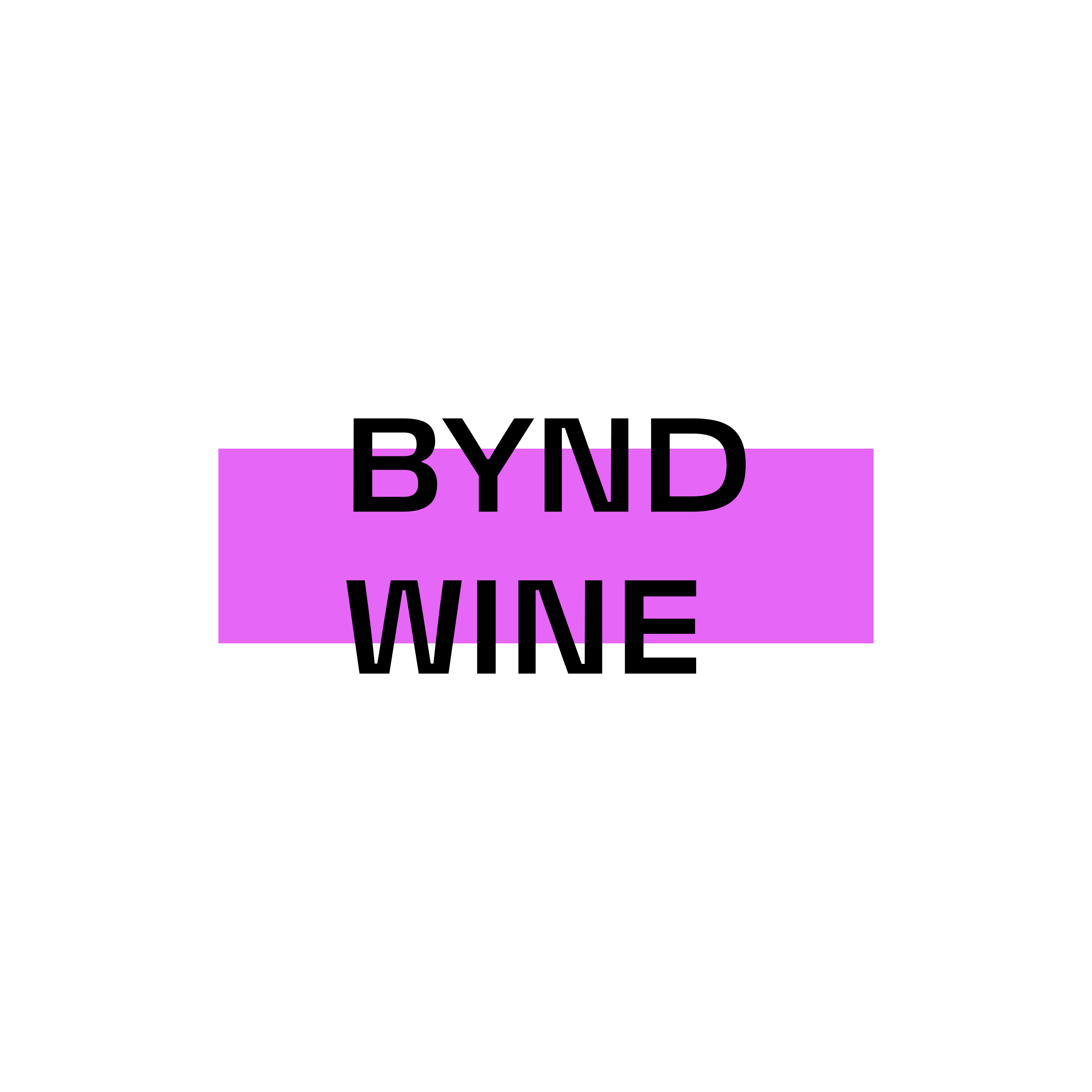 Company logo “bynd wine”