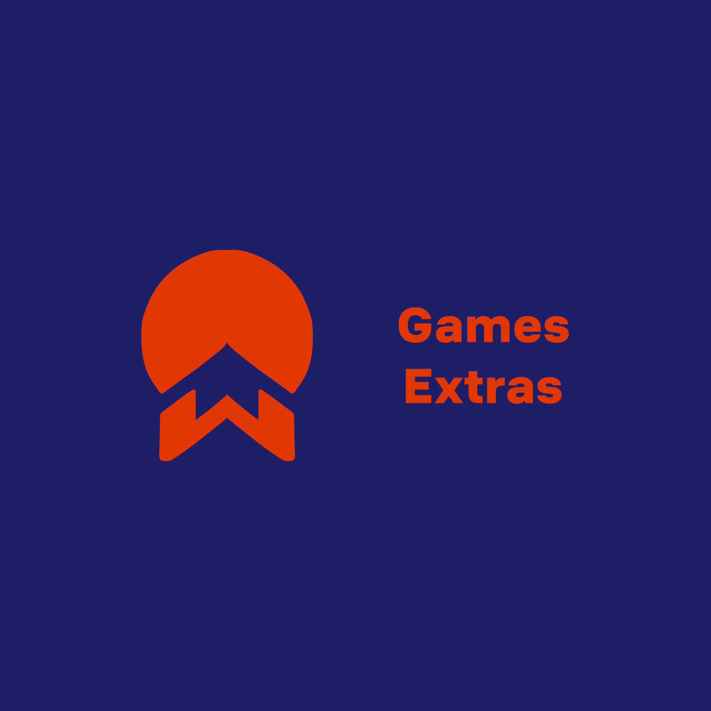 Company logo “Games Extras”