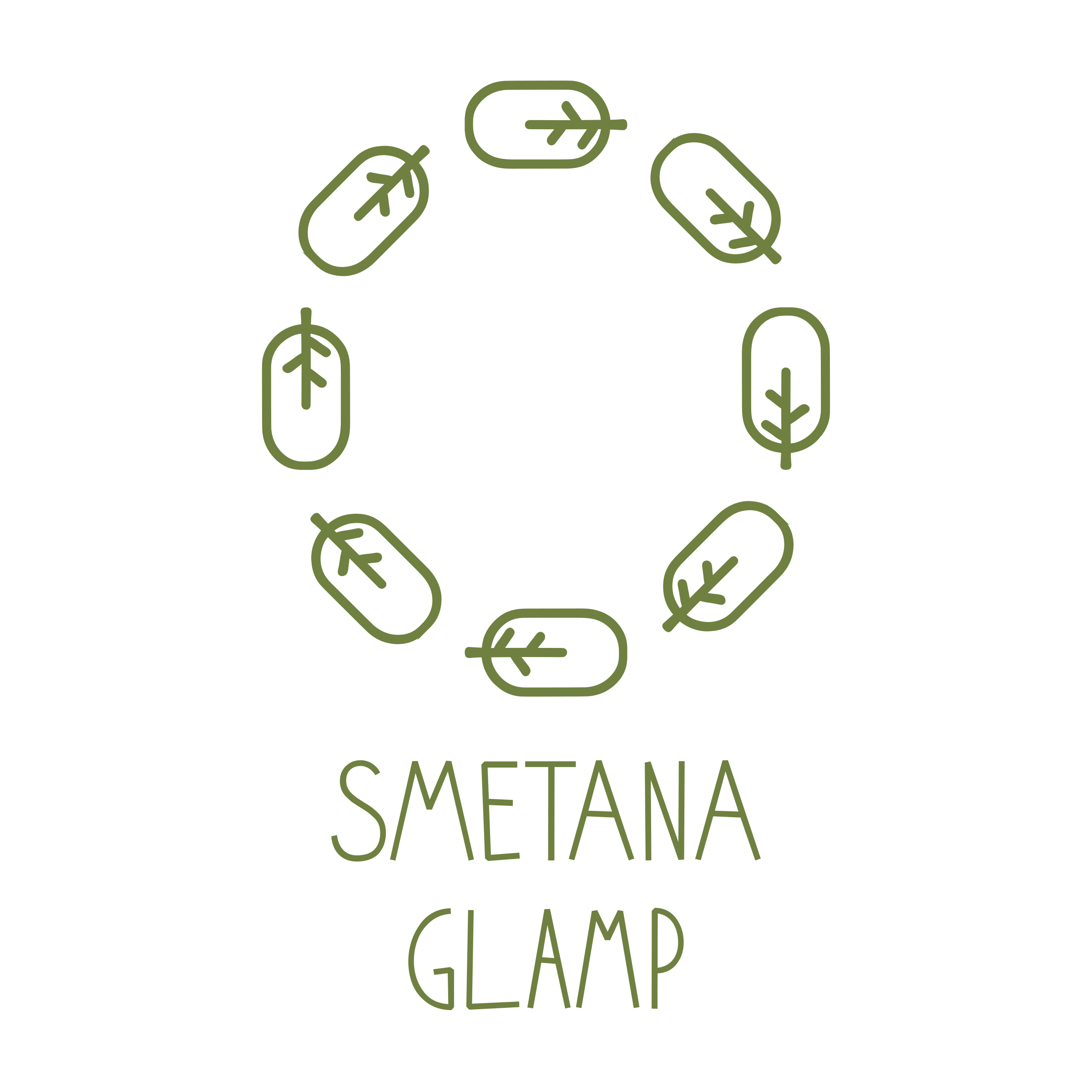 Company logo «SMETANA glamp»