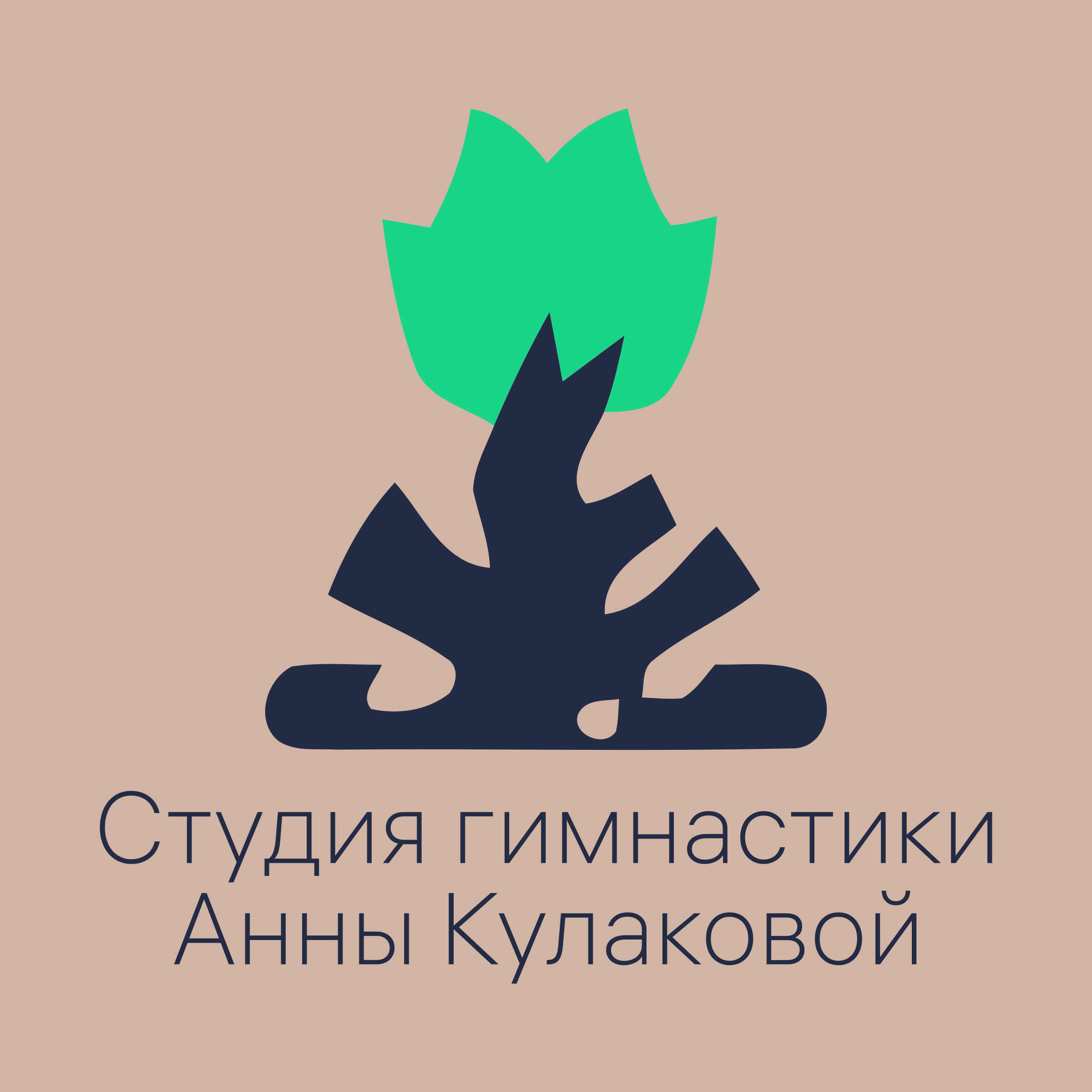 Company logo “Anna Kulakova Gymnastics Studio”