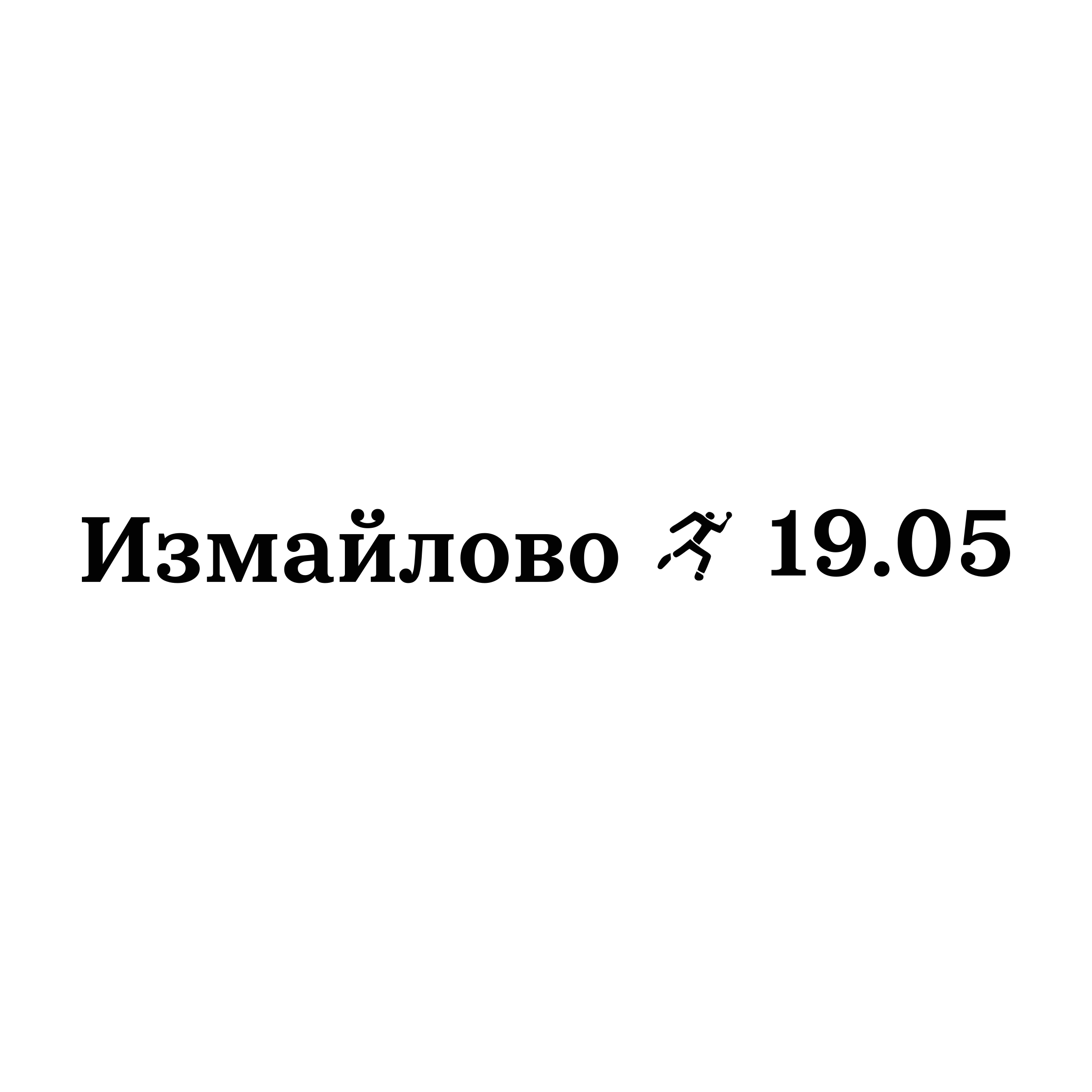 Company logo “Izmailovo 19.05”