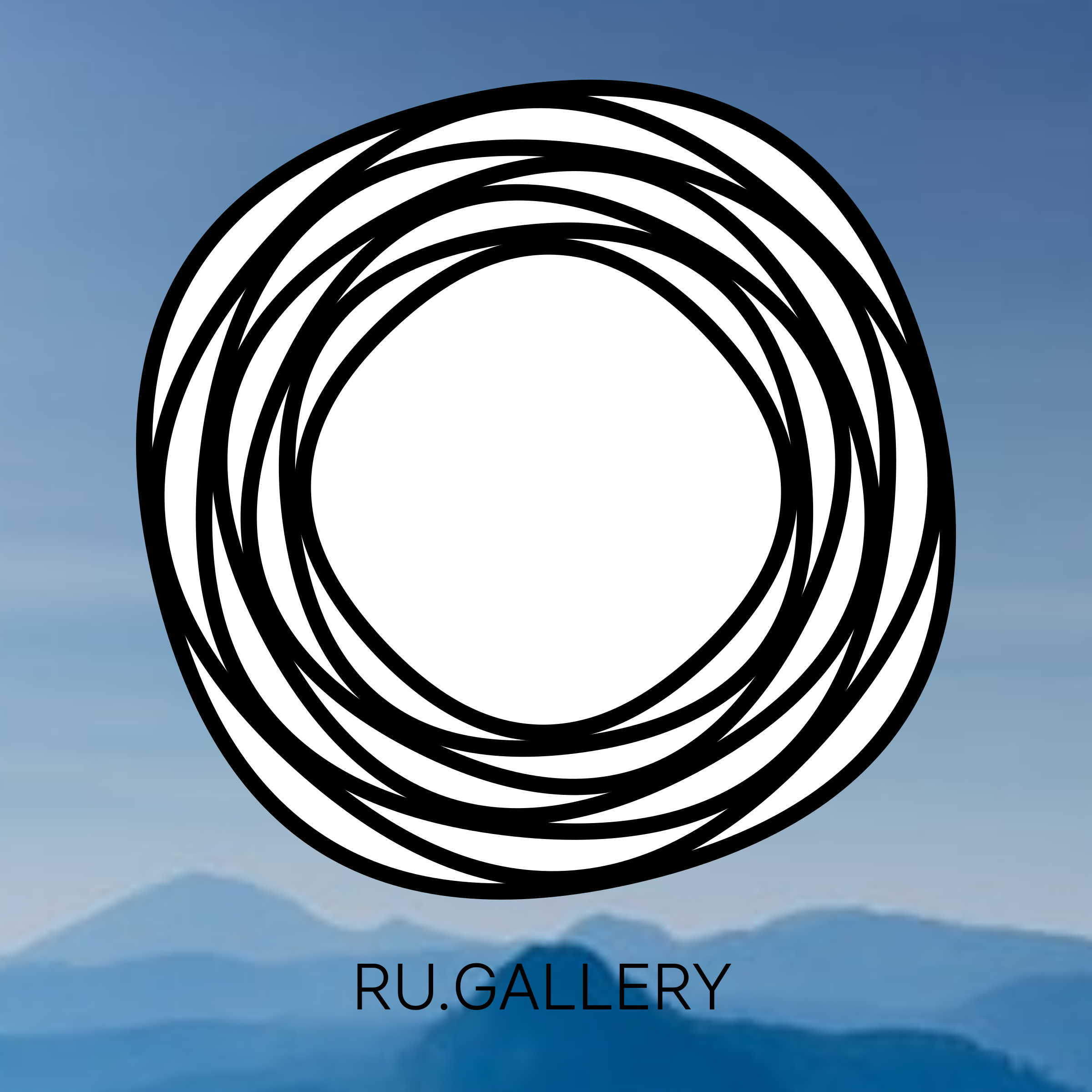 Логотип компании «RU.GALLERY»