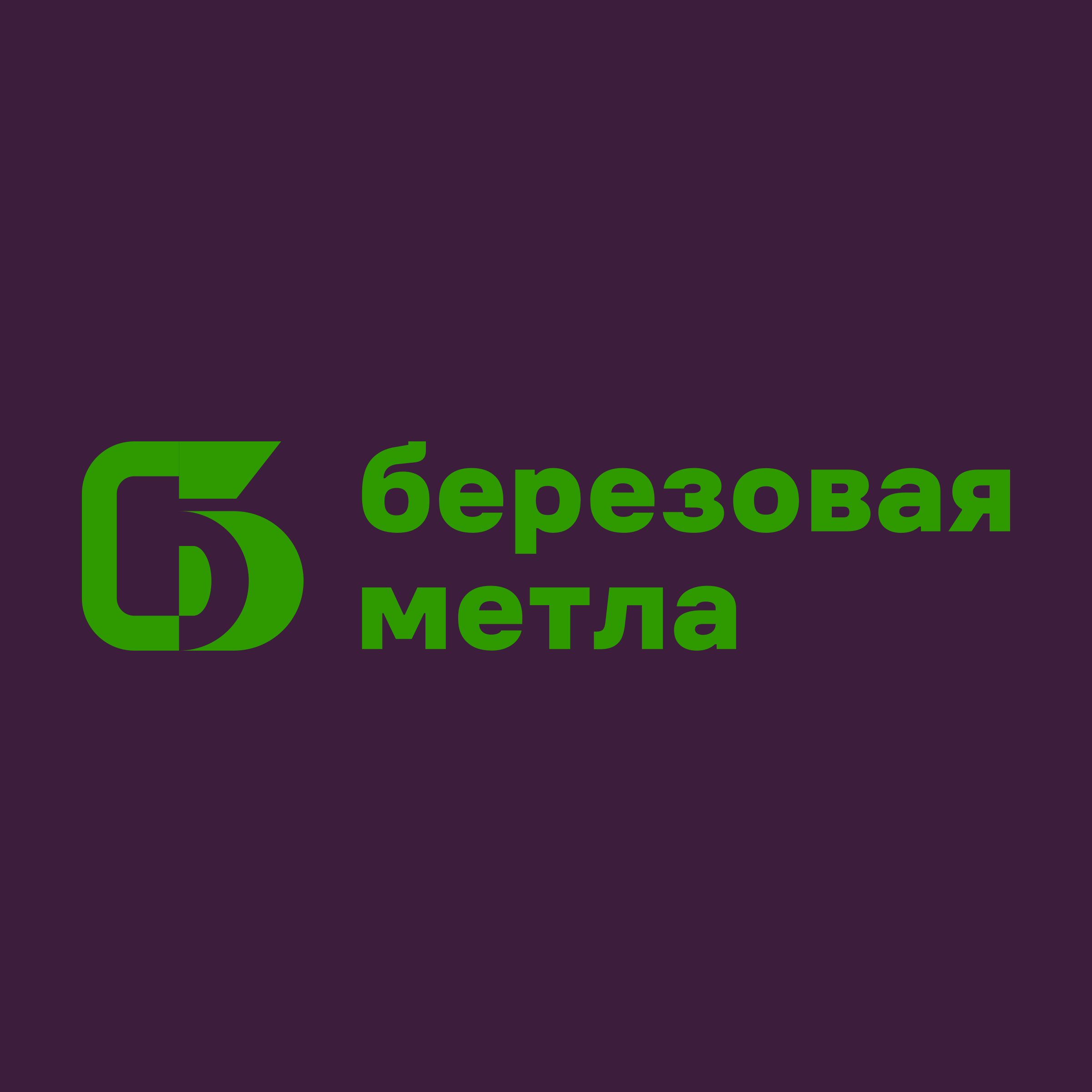 Логотип компании «березовая метла»