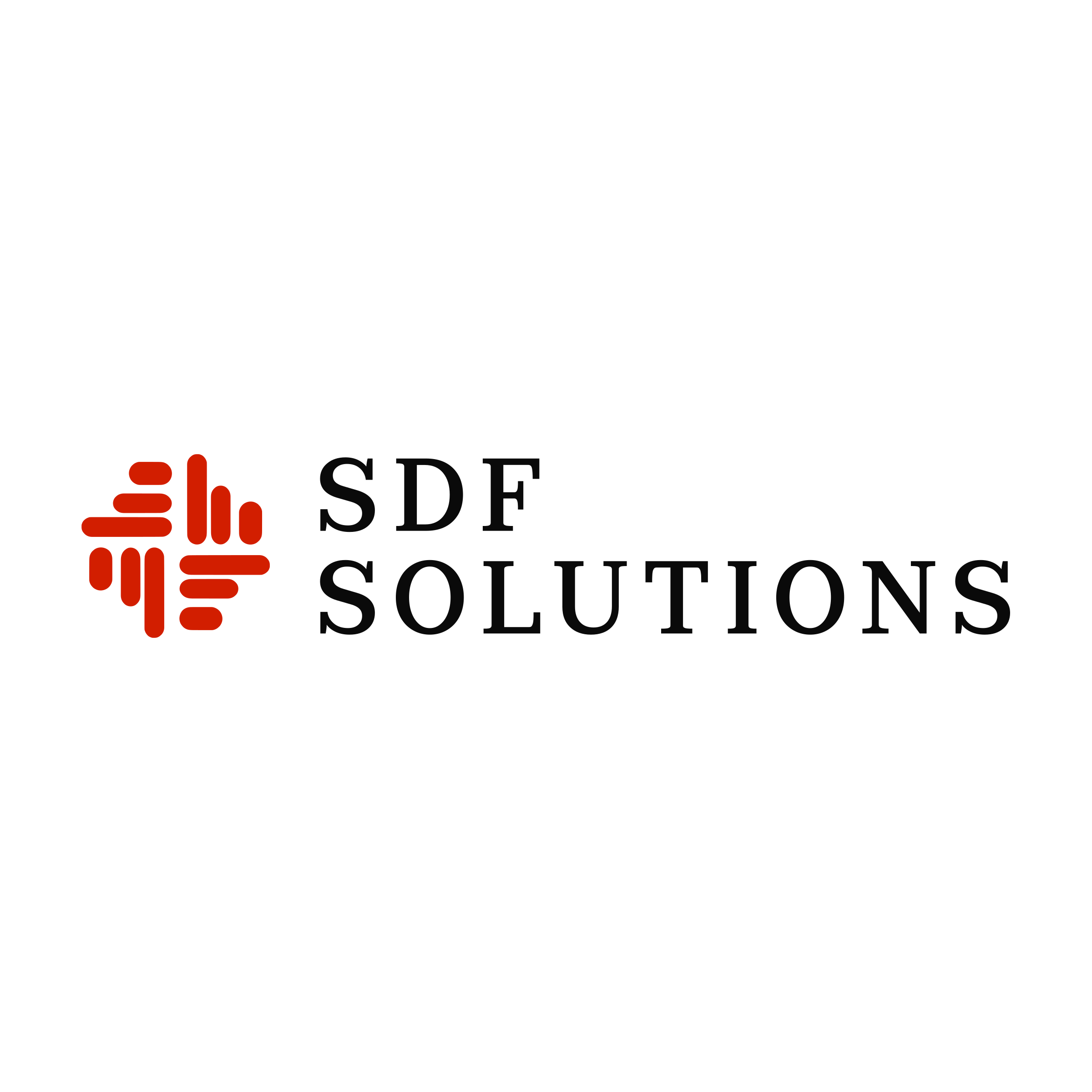 Логотип компании «SDF Solutions»