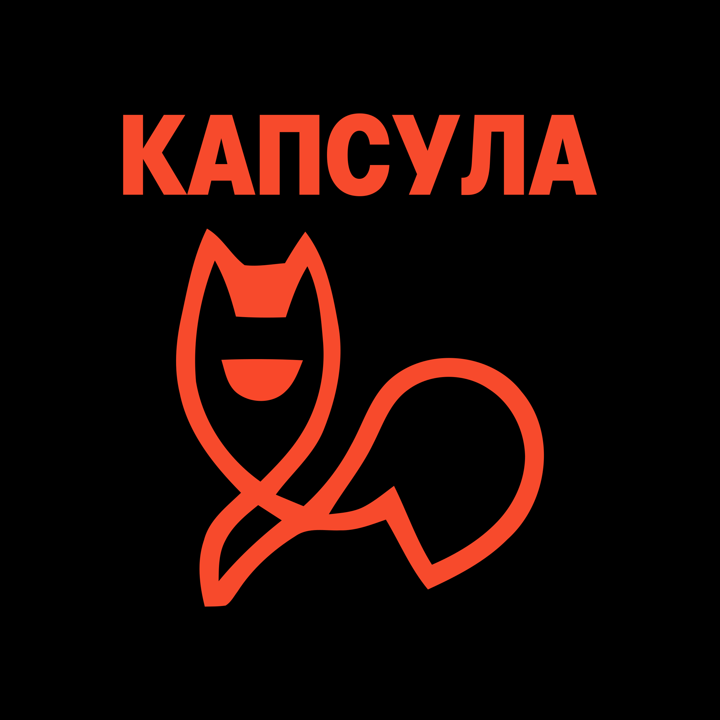 Логотип компании «КАПСУЛА»