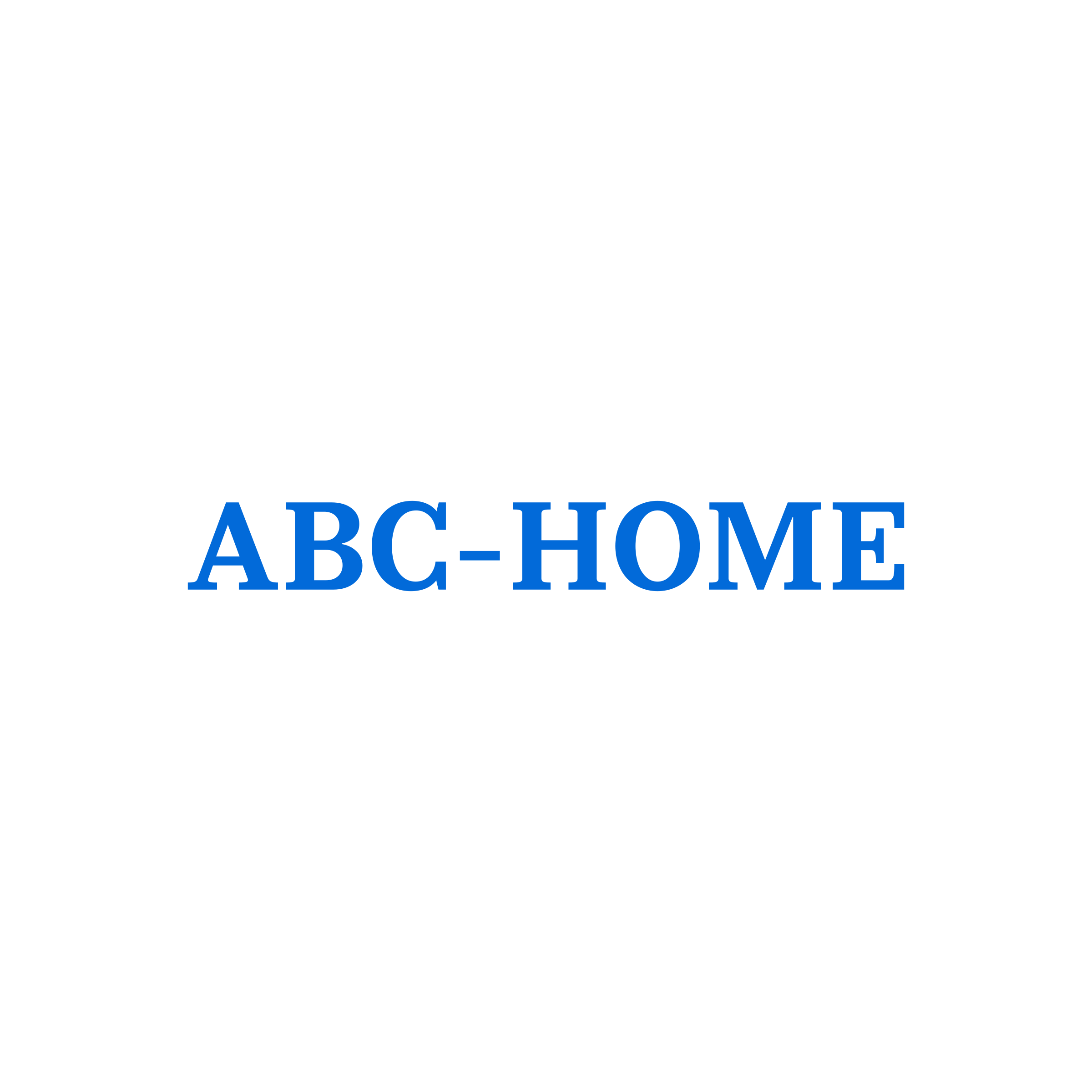 Company logo “ABC-HOME”