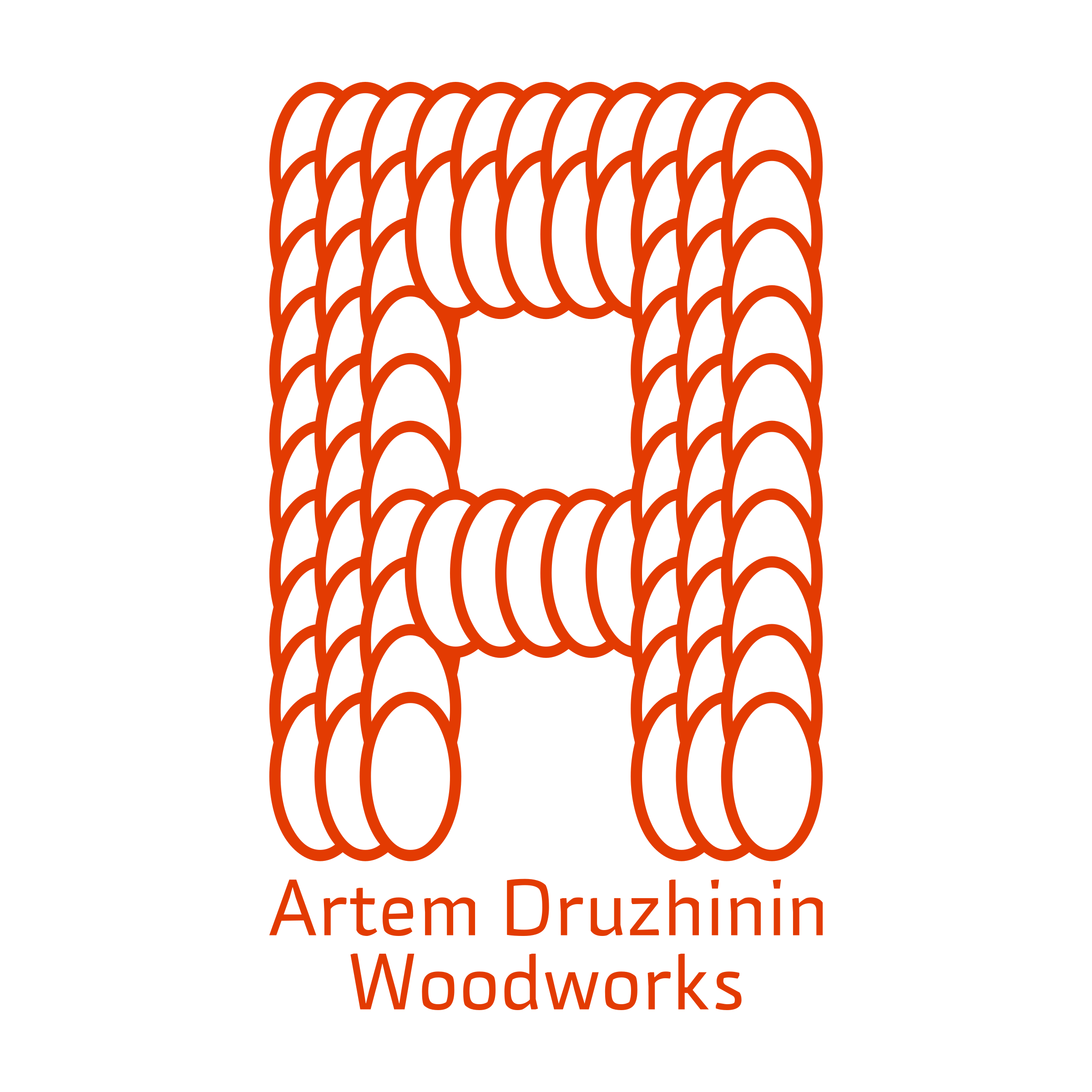 Логотип компании «Artem Druzhinin Woodworks»