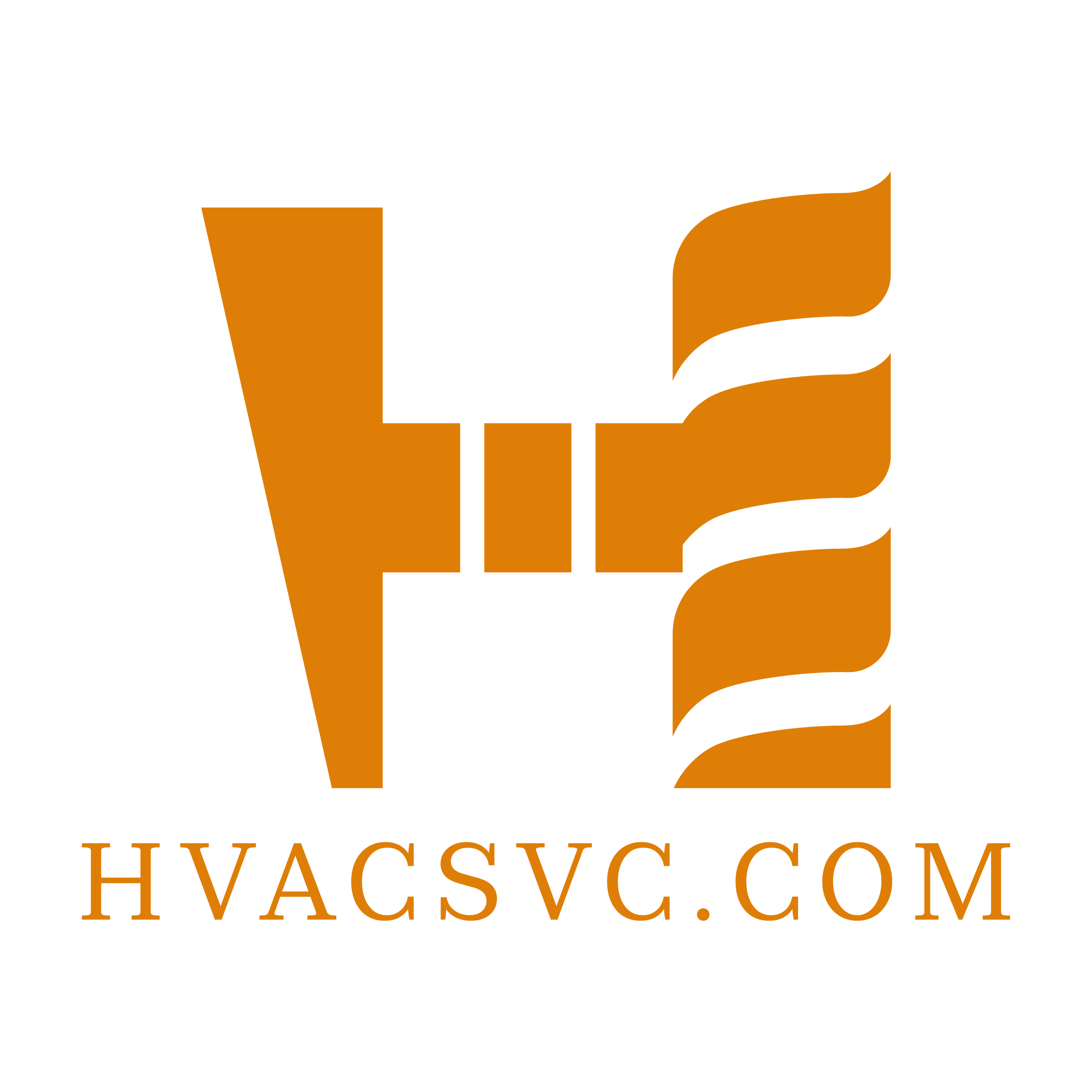 Логотип компании «hvacsvc.com»