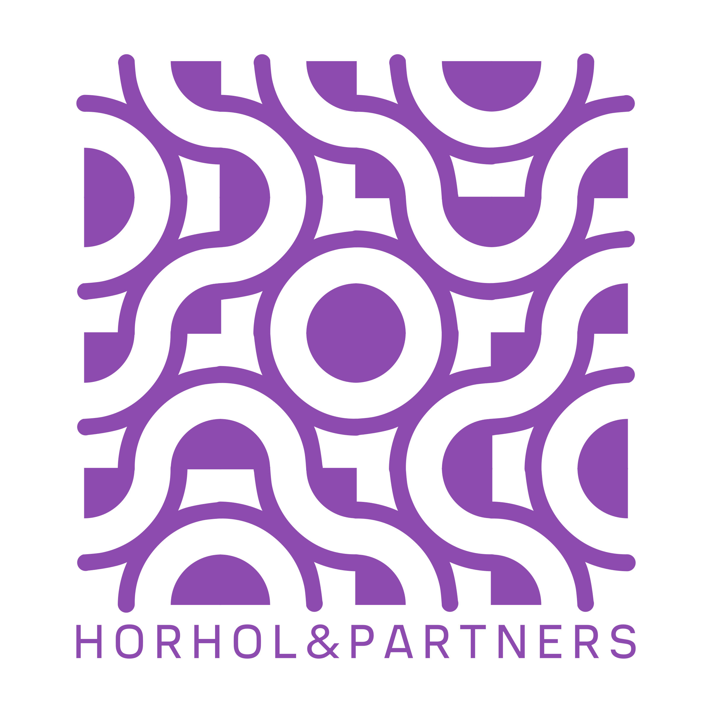 Логотип компании «horhol&partners»