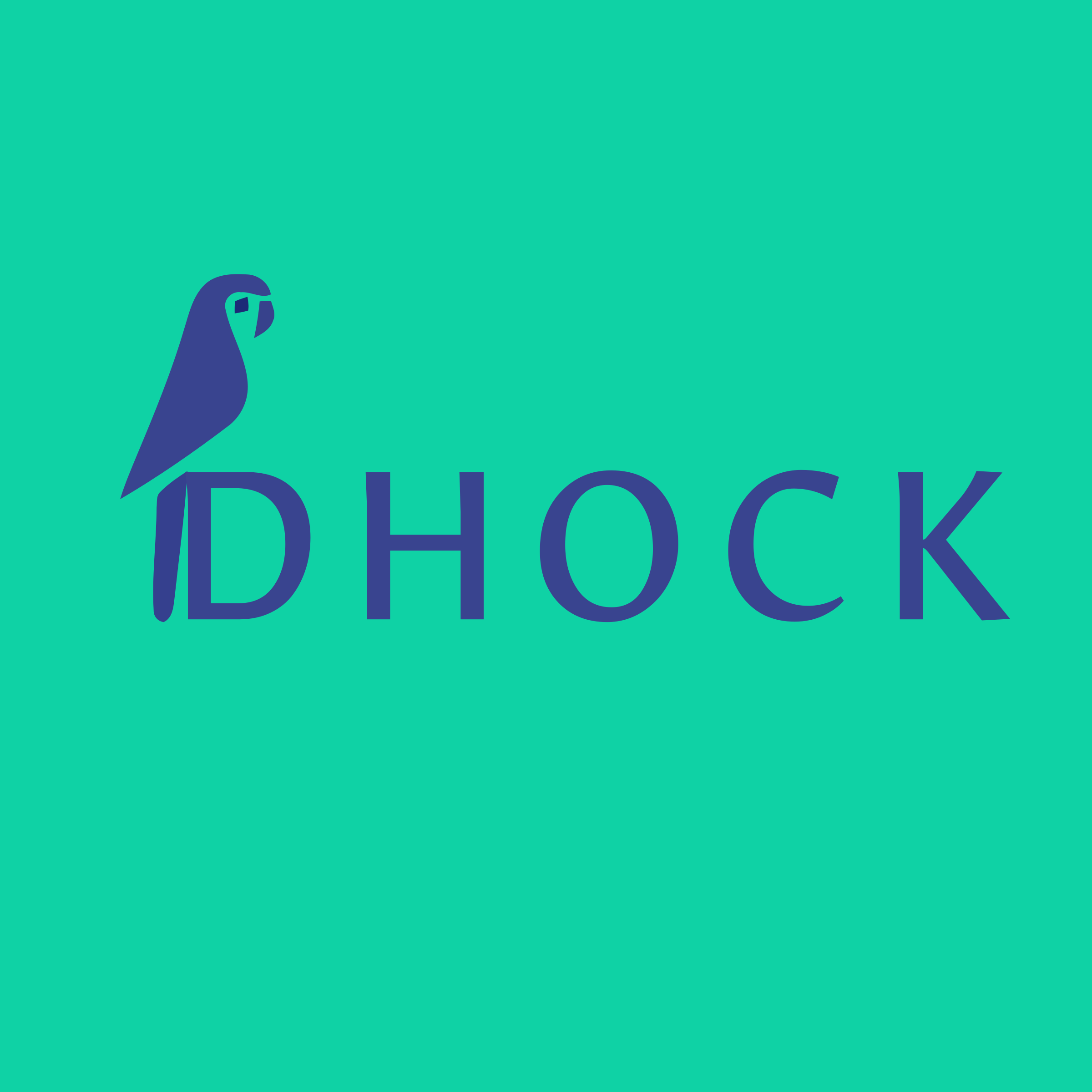 Company logo «dhock»