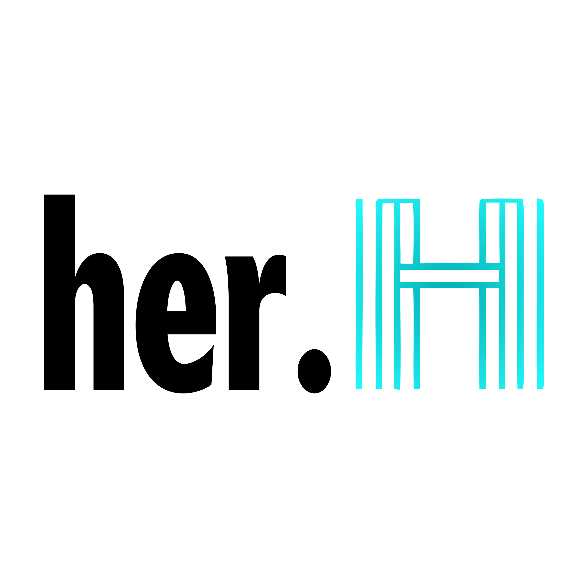 Логотип компании «her .»