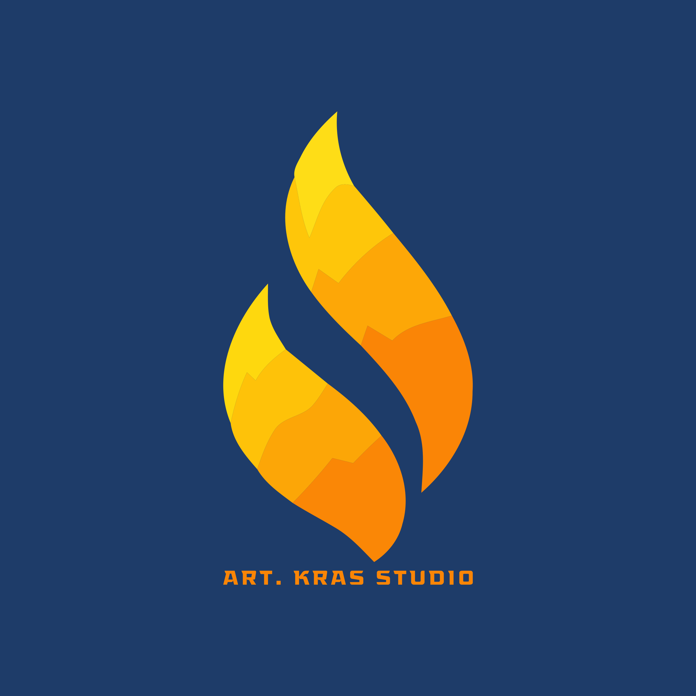 Логотип компании «ART. Kras studio»