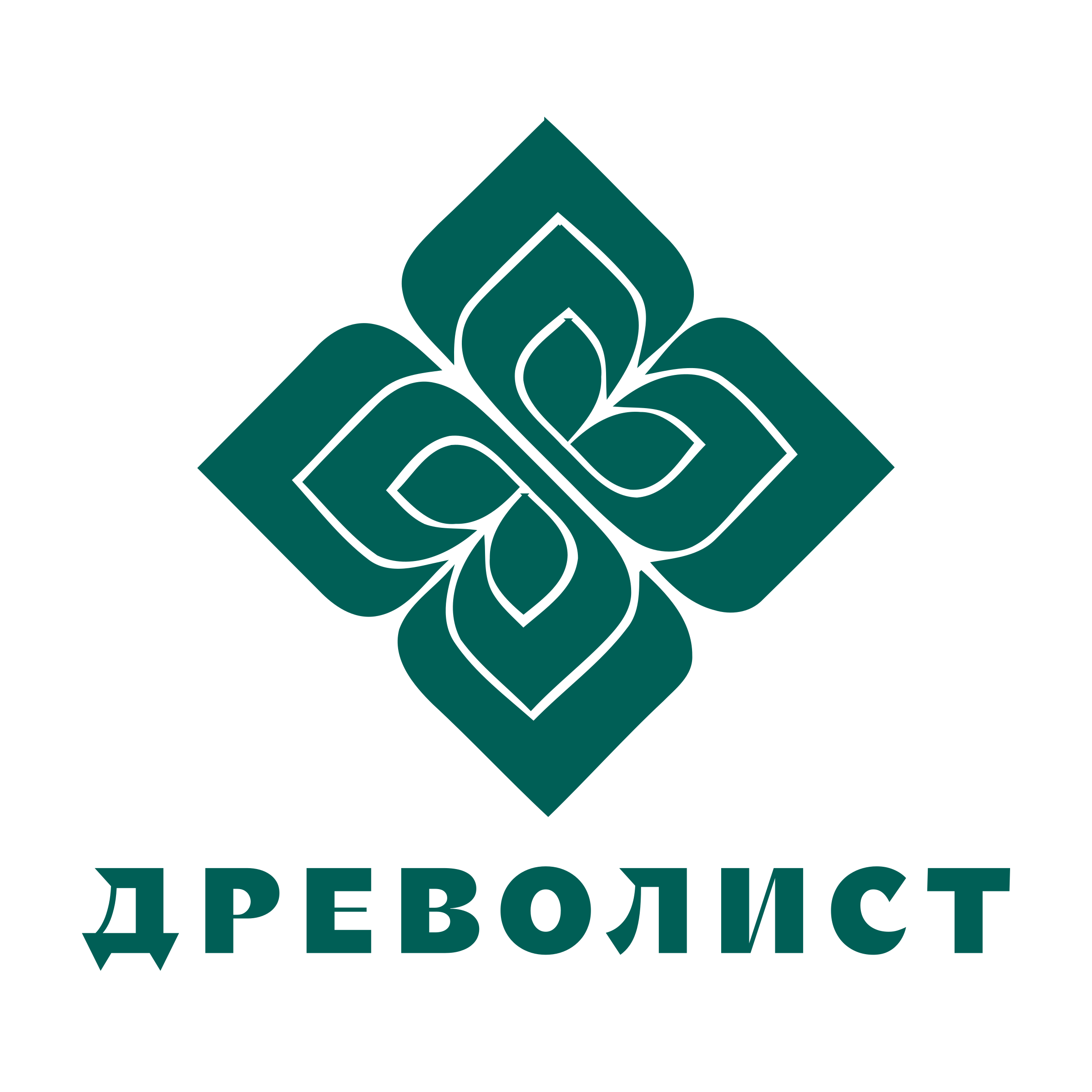 Логотип компании «ДРЕВОЛИСТ»