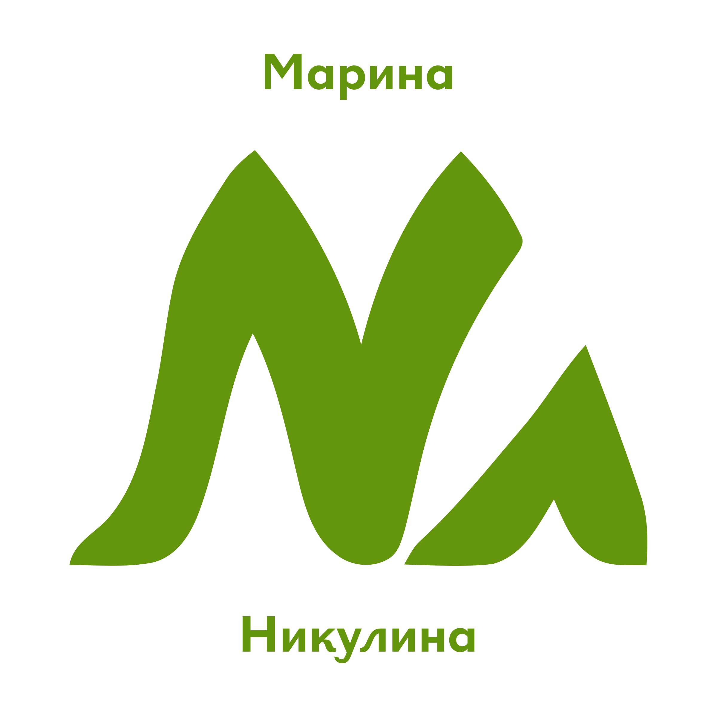 Логотип компании «Марина Никулина»