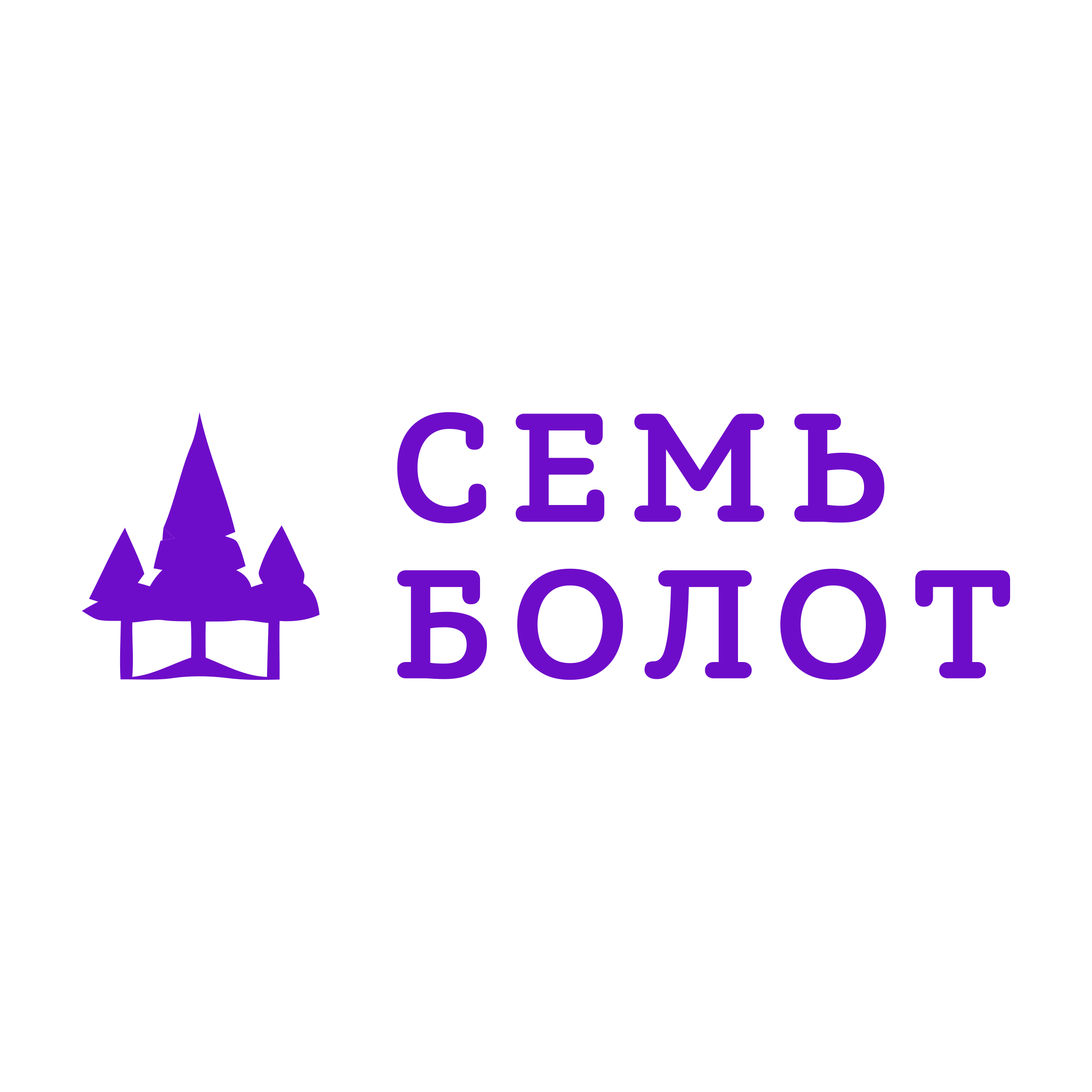 Логотип компании «семь болот»