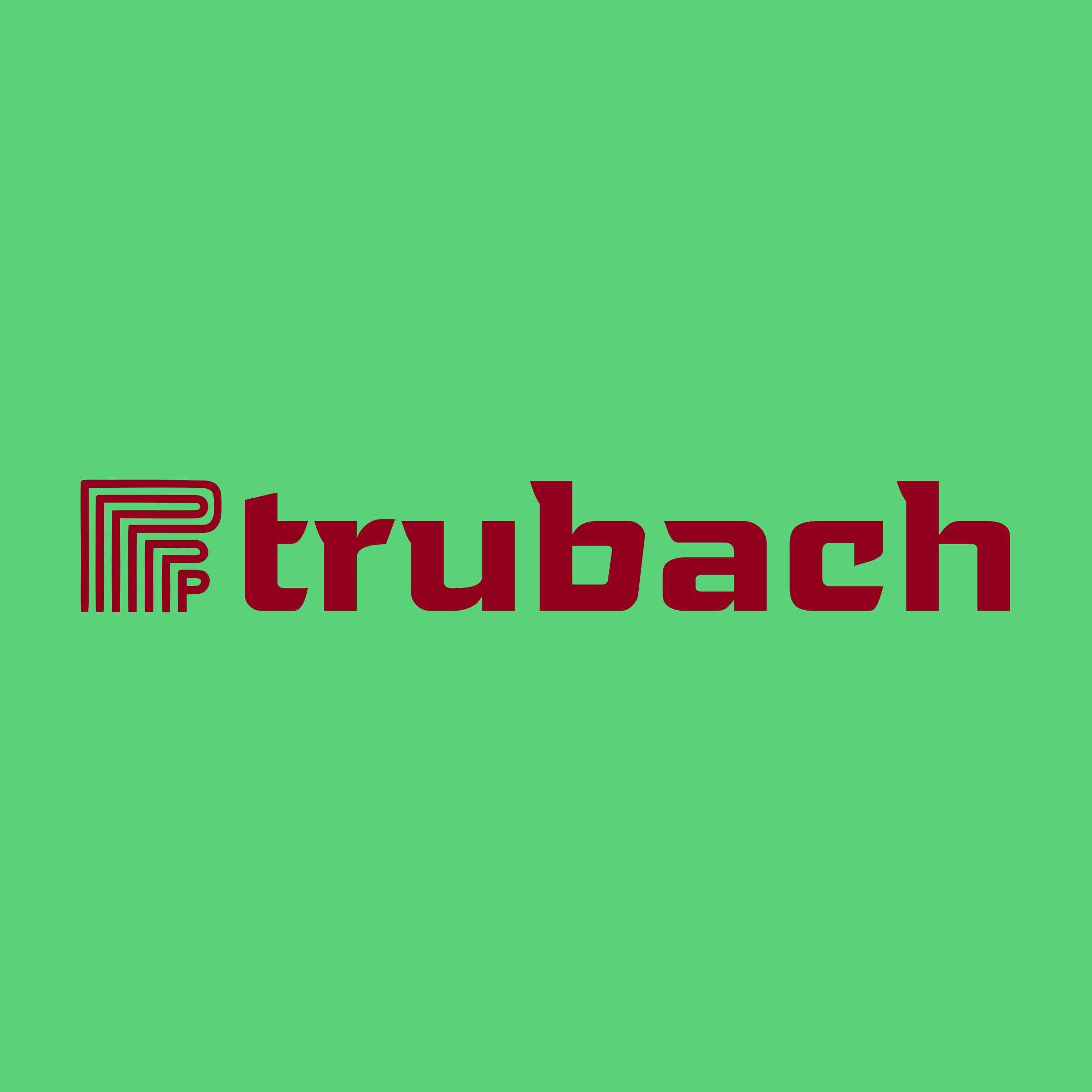 Логотип компании «trubach»