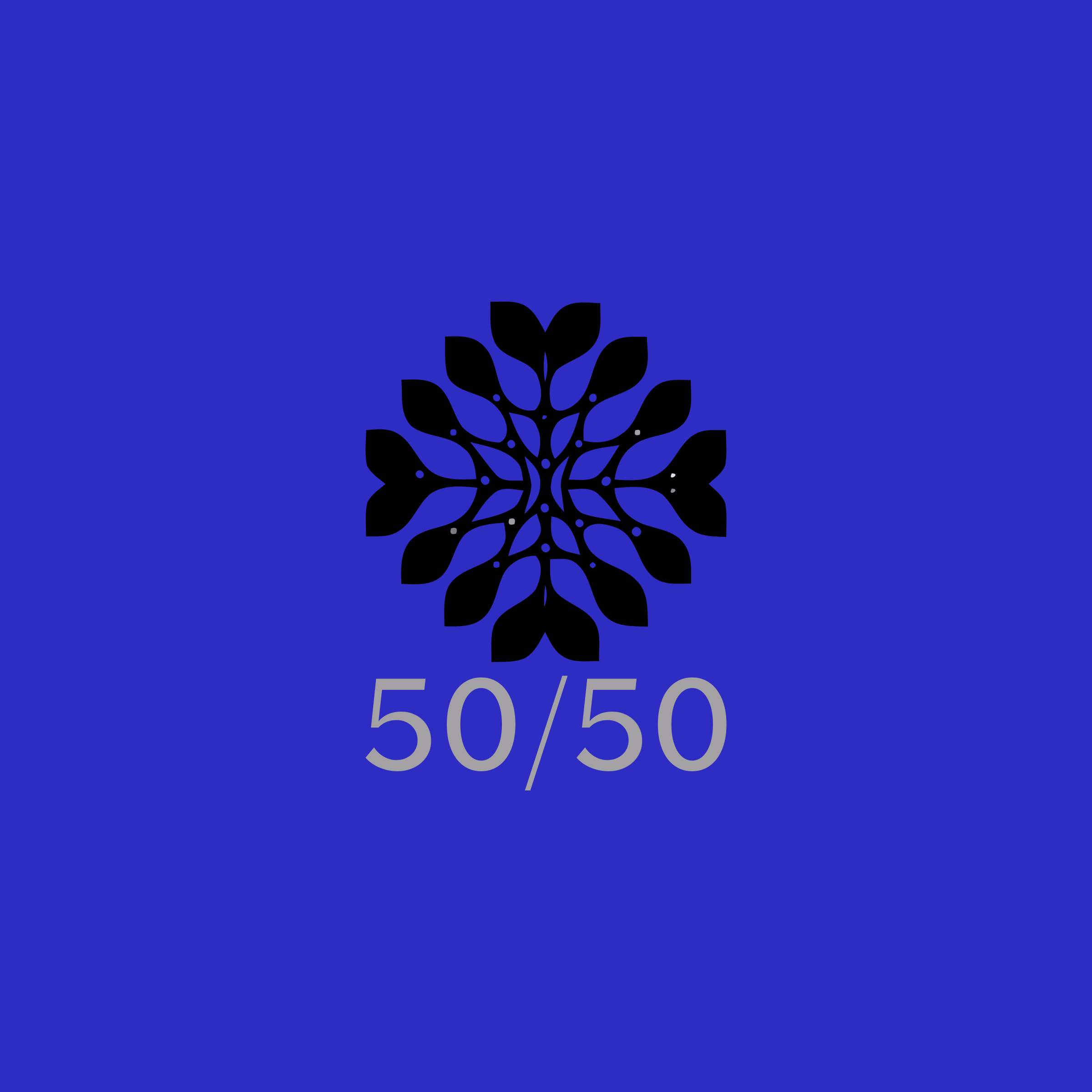 Логотип компании «50 / 50»