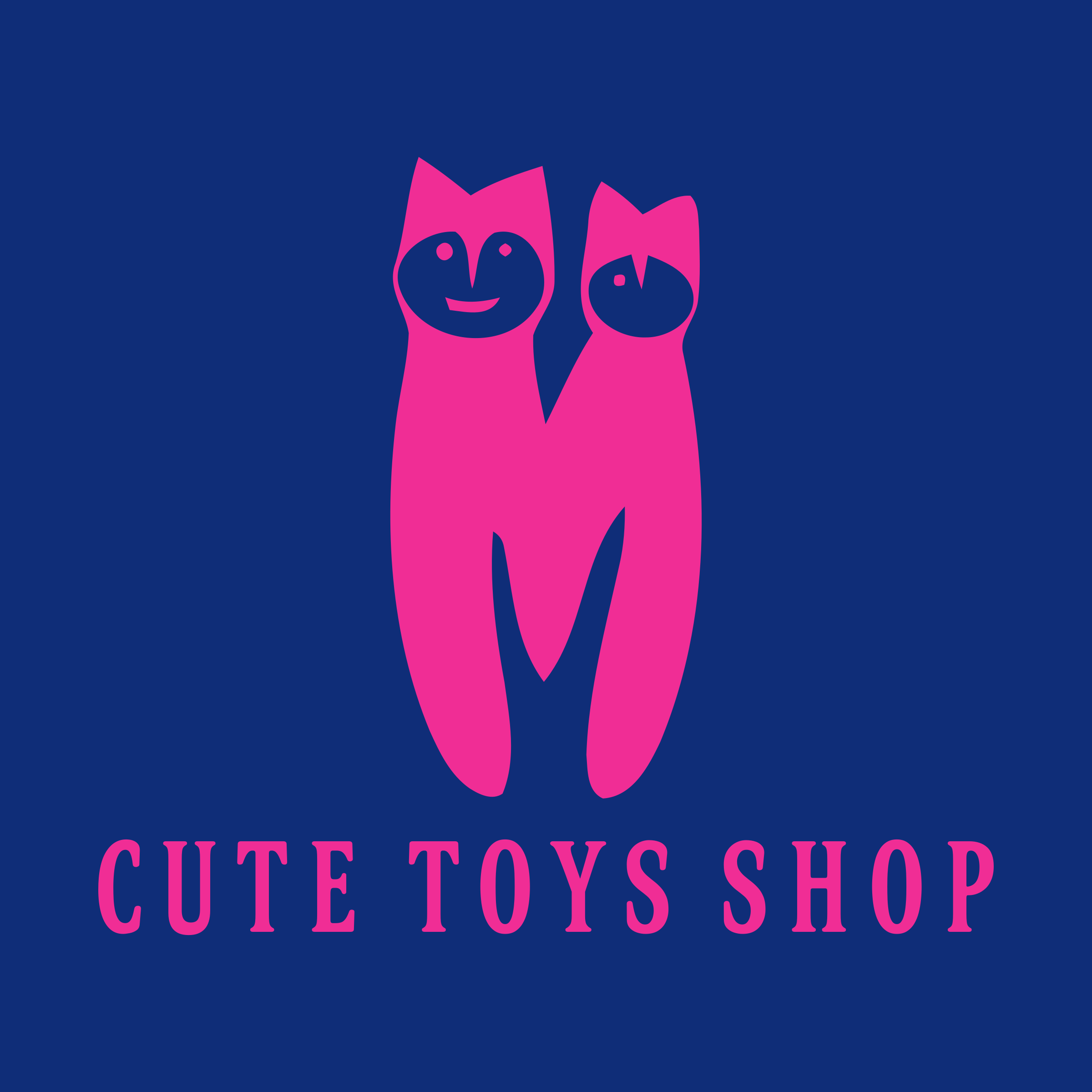 Company logo «cute toys shop»