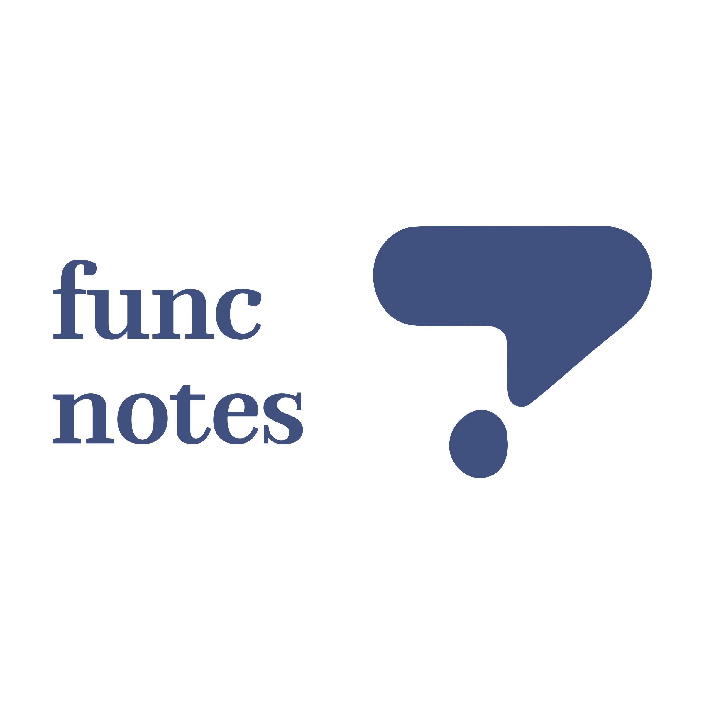 Логотип компании «func notes»