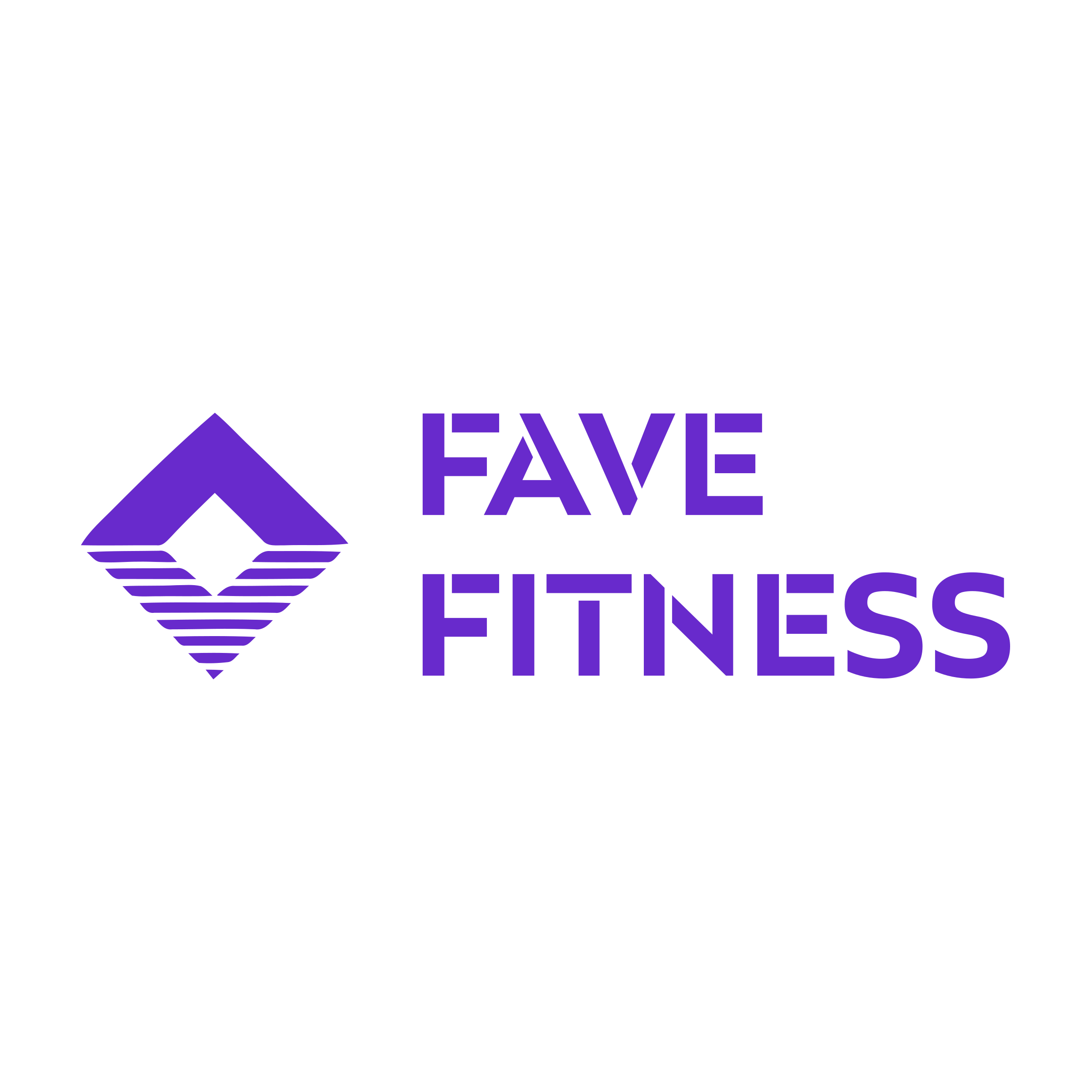 Логотип компании «FAVE FITNESS»