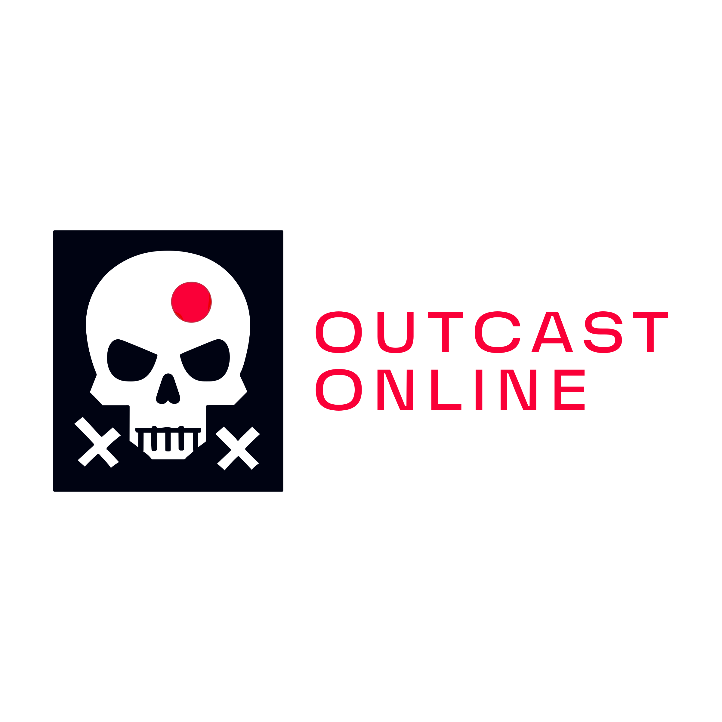 Логотип компании «OUTCAST ONLINE»