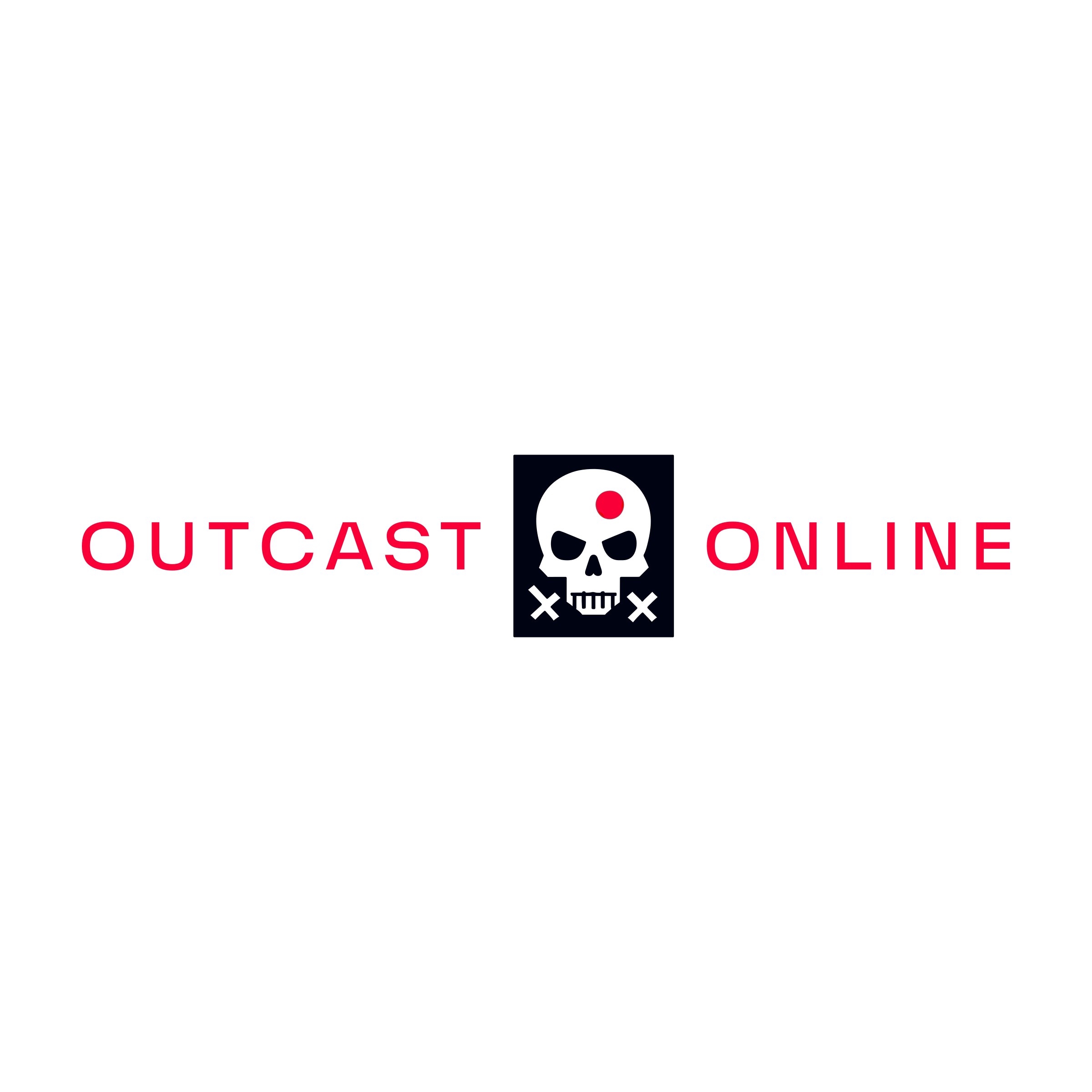 Логотип компании «OUTCAST ONLINE»