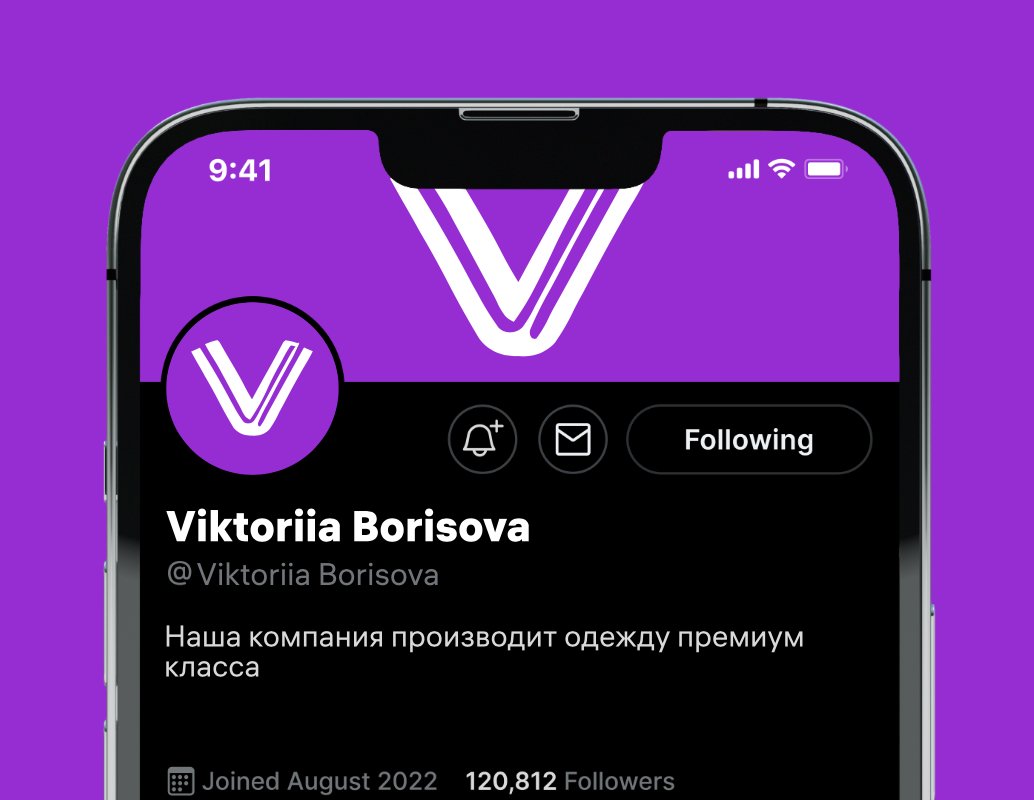 Logo of Viktoriia Borisova
