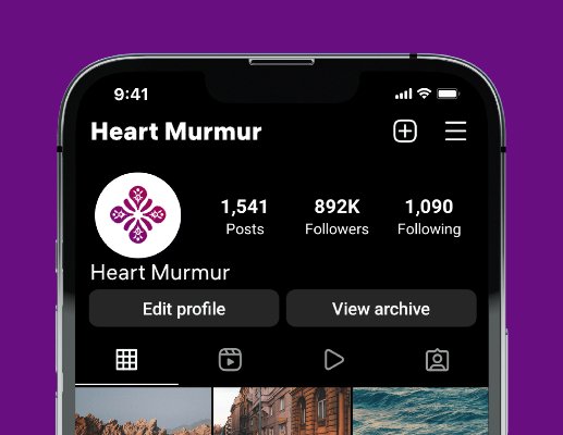 Company logo «Heart Murmur» 1
