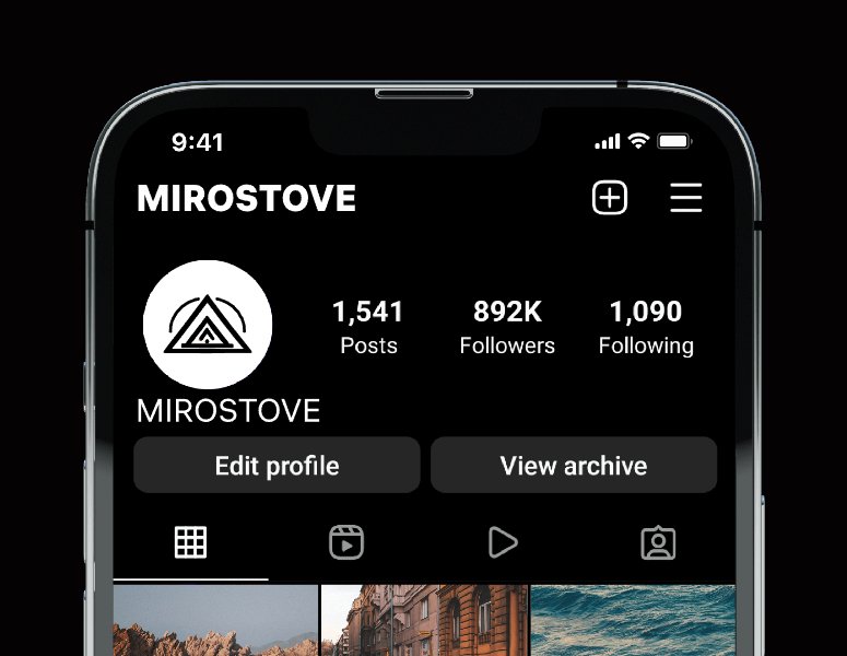 Company logo «MIROSTOVE» 1