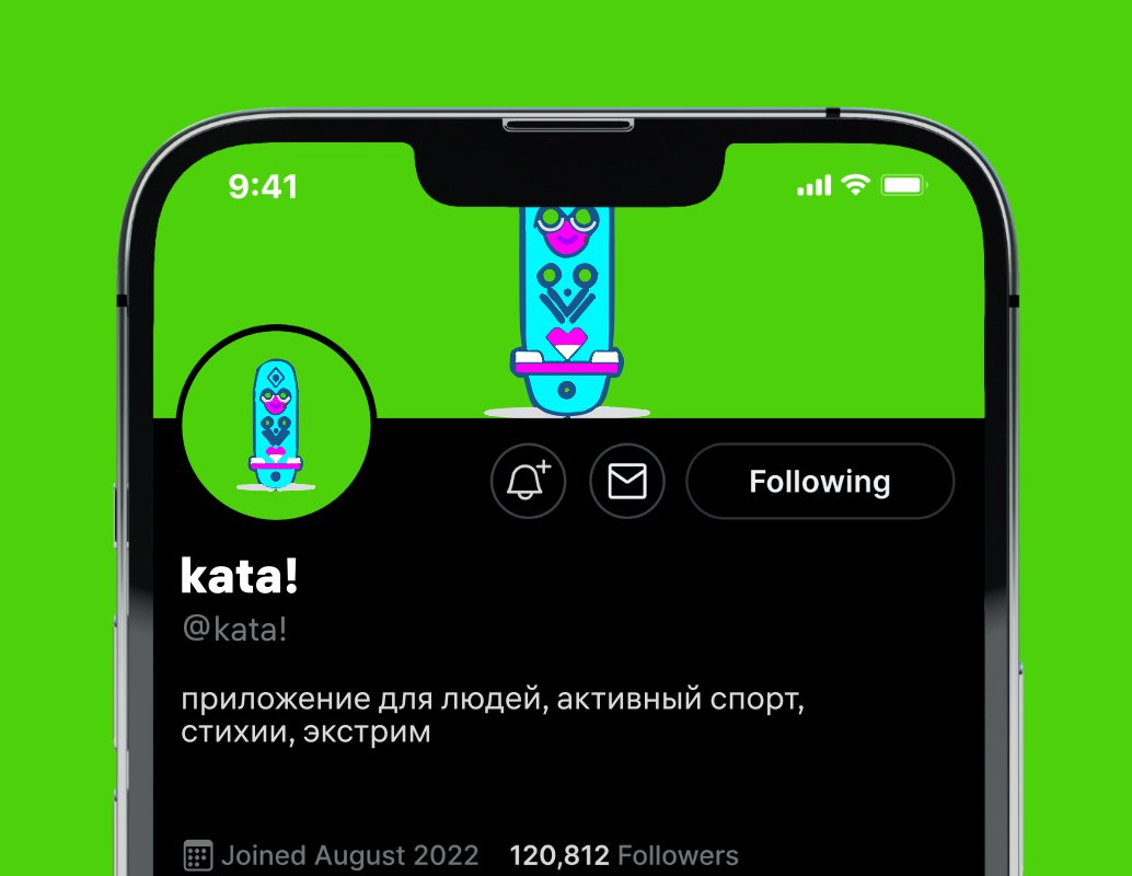 Logo of kata!