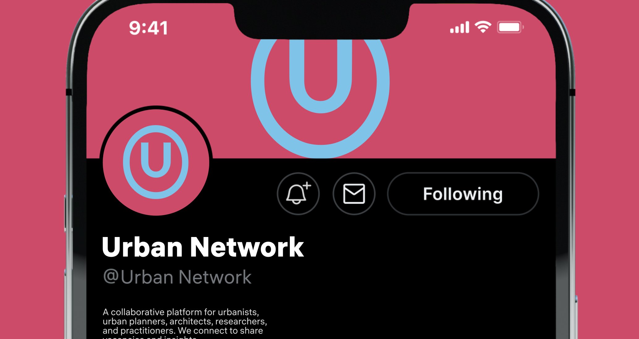 Company logo «Urban Network» 1