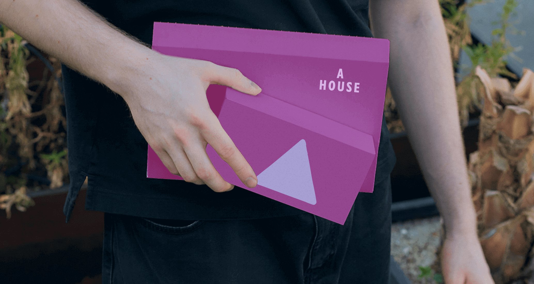 Company logo «A HOUSE» 3
