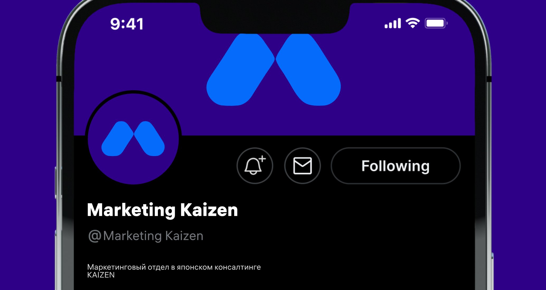 Company logo «Marketing Kaizen» 1