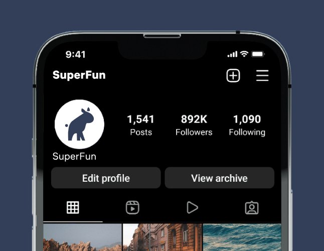 Company logo «SuperFun» 1
