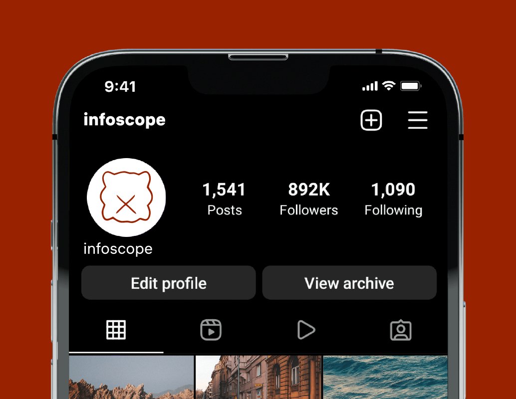 Company logo «infoscope» 1