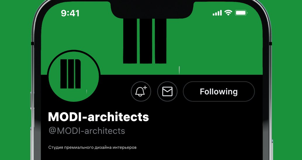Company logo «MODI-architects» 1