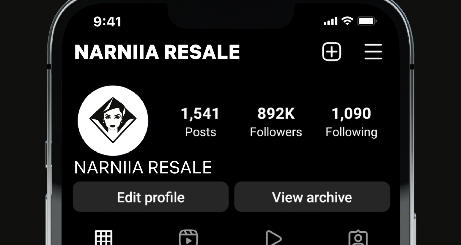 Company logo «NARNIIA RESALE» 1