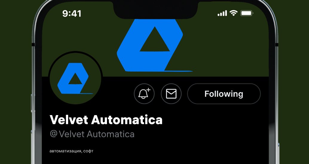 Company logo «Velvet Automatica» 1