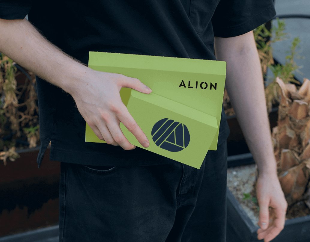Company logo «ALION» 3