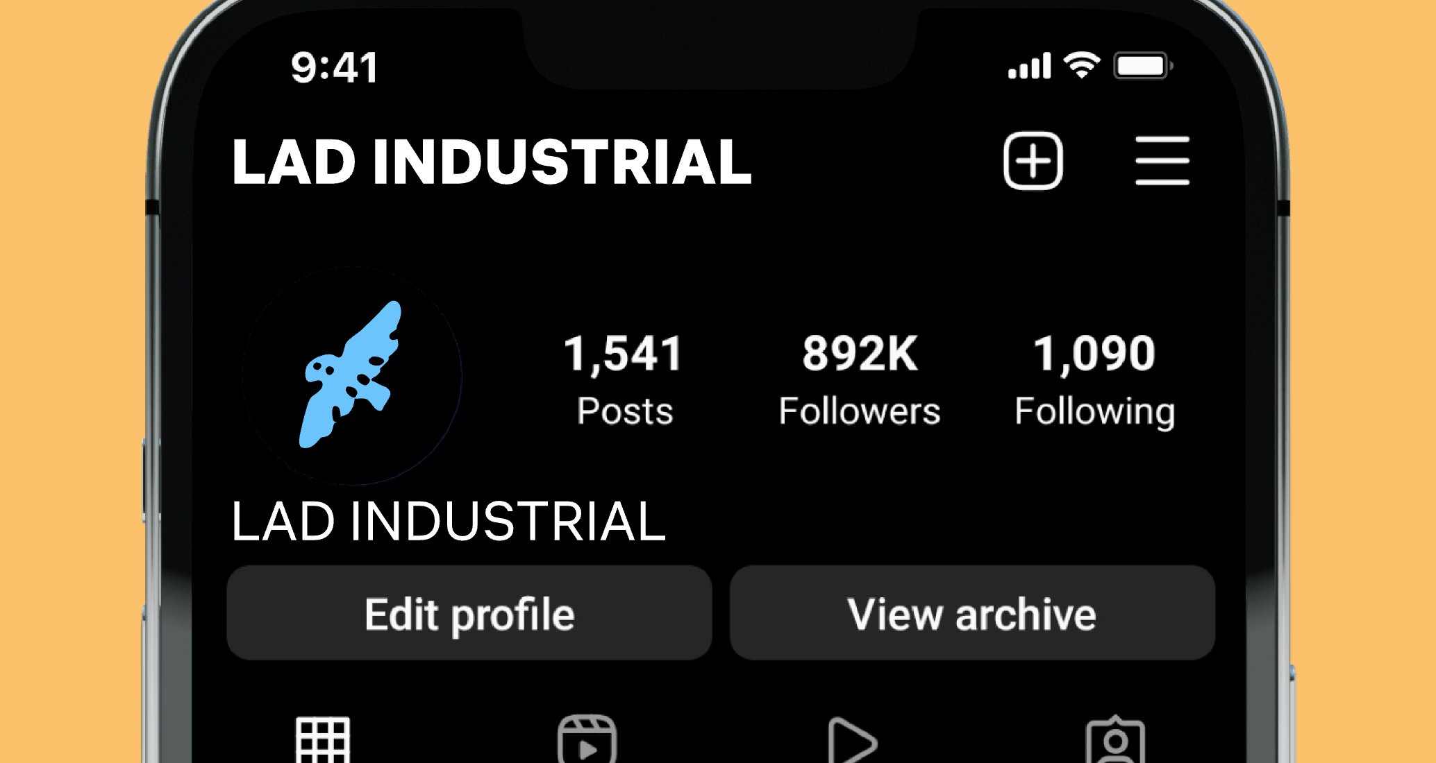 Company logo «LAD INDUSTRIAL» 1