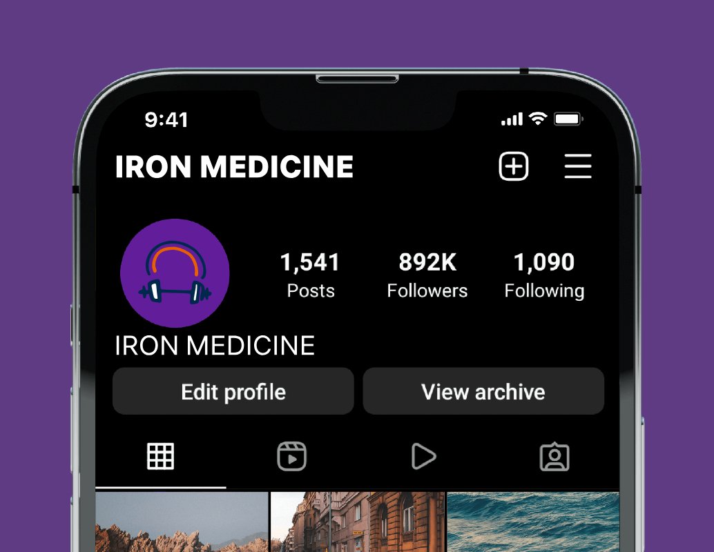 Logo of IRON MEDICINE Logo of IRON MEDICINE